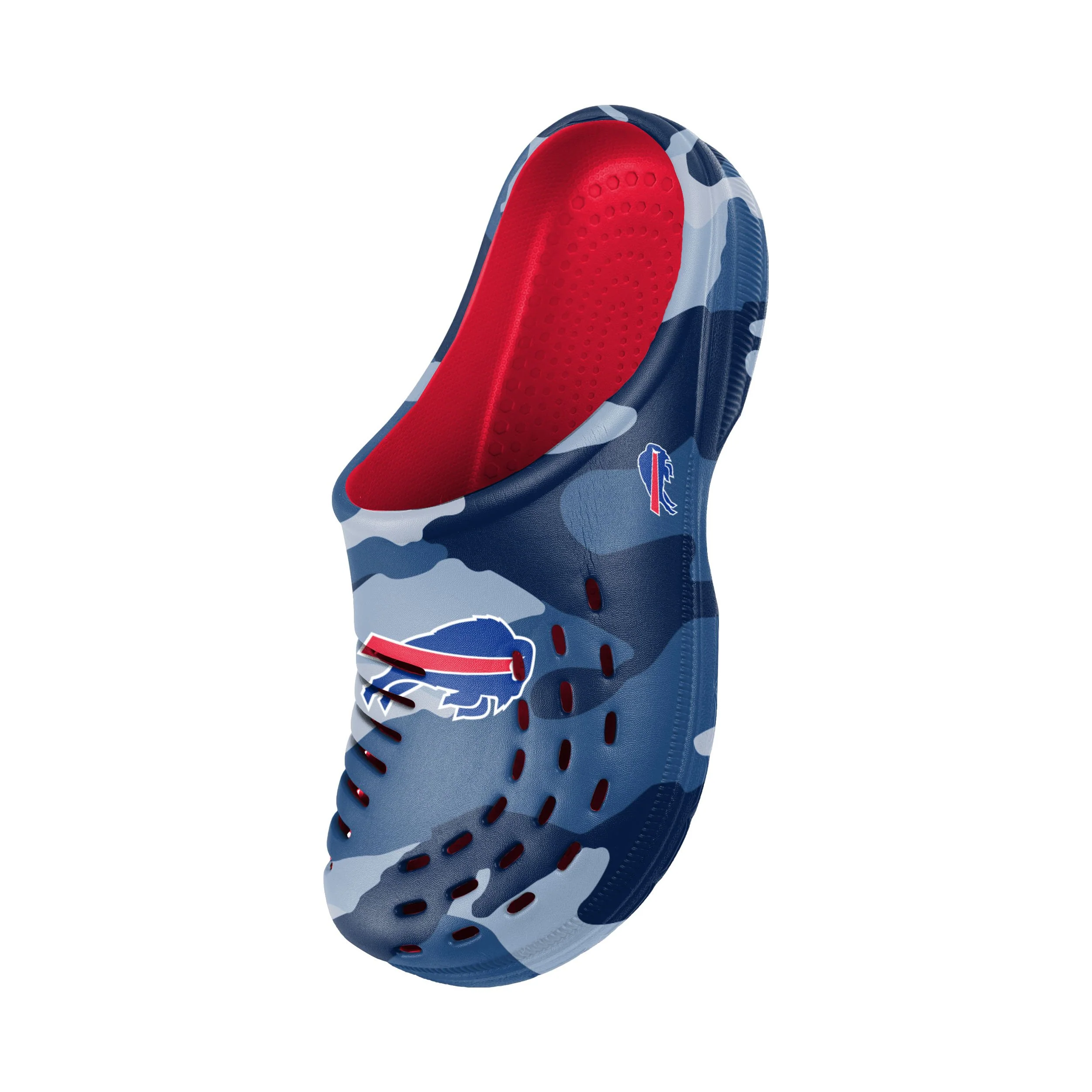Buffalo Bills NFL Mens Tonal Camo Clog - Image 3