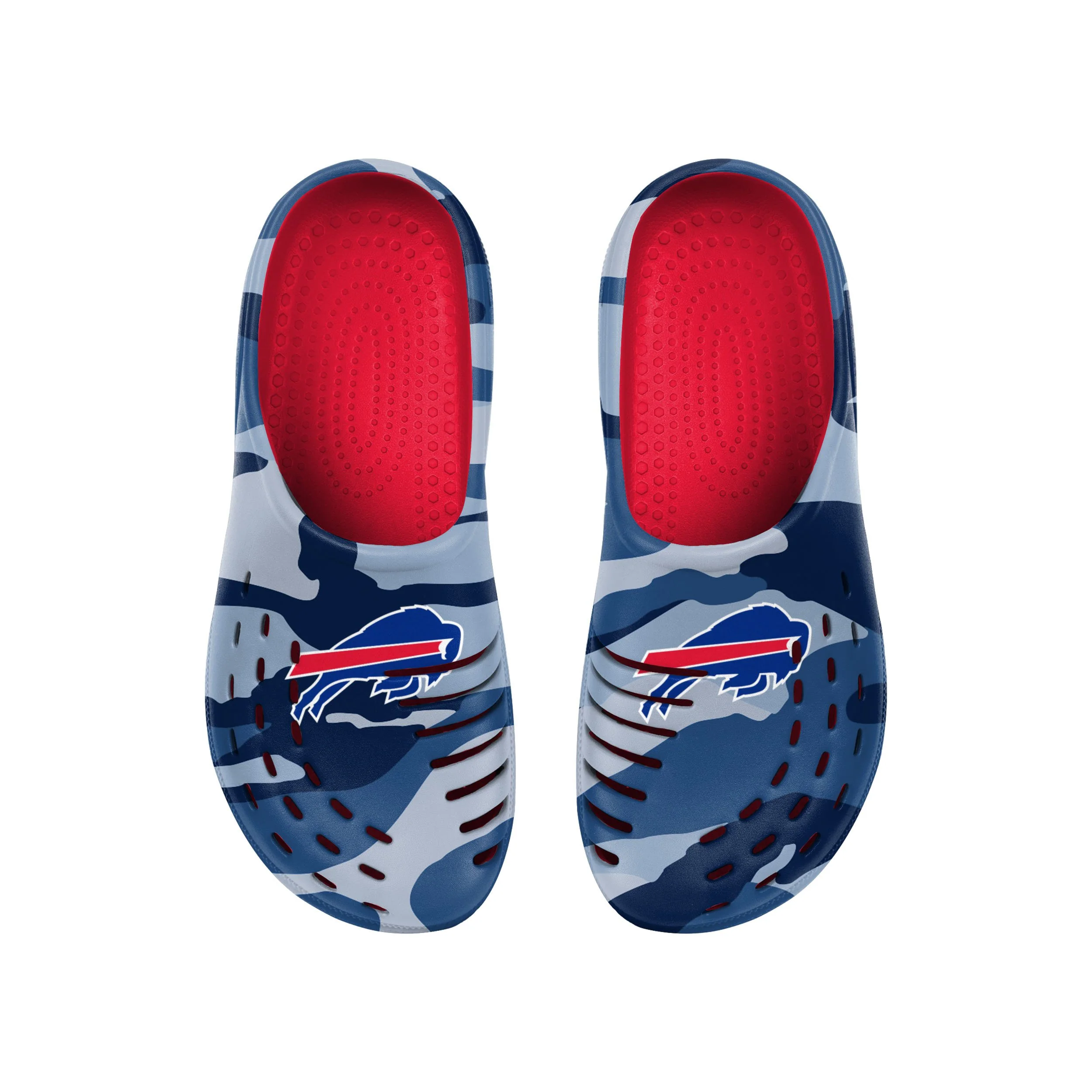 Buffalo Bills NFL Mens Tonal Camo Clog - Image 4