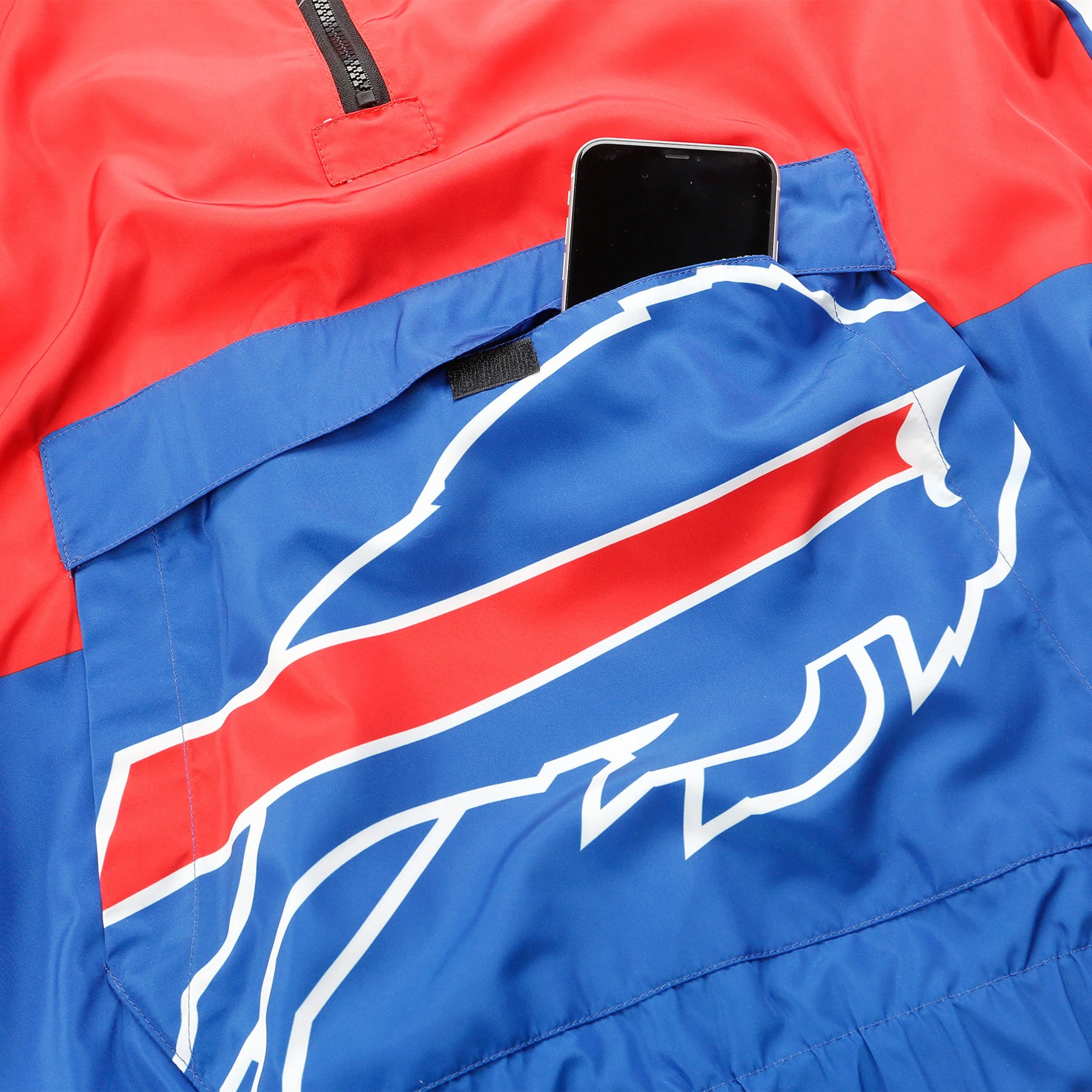 Buffalo Bills NFL Mens Warm-Up Windbreaker - Image 3