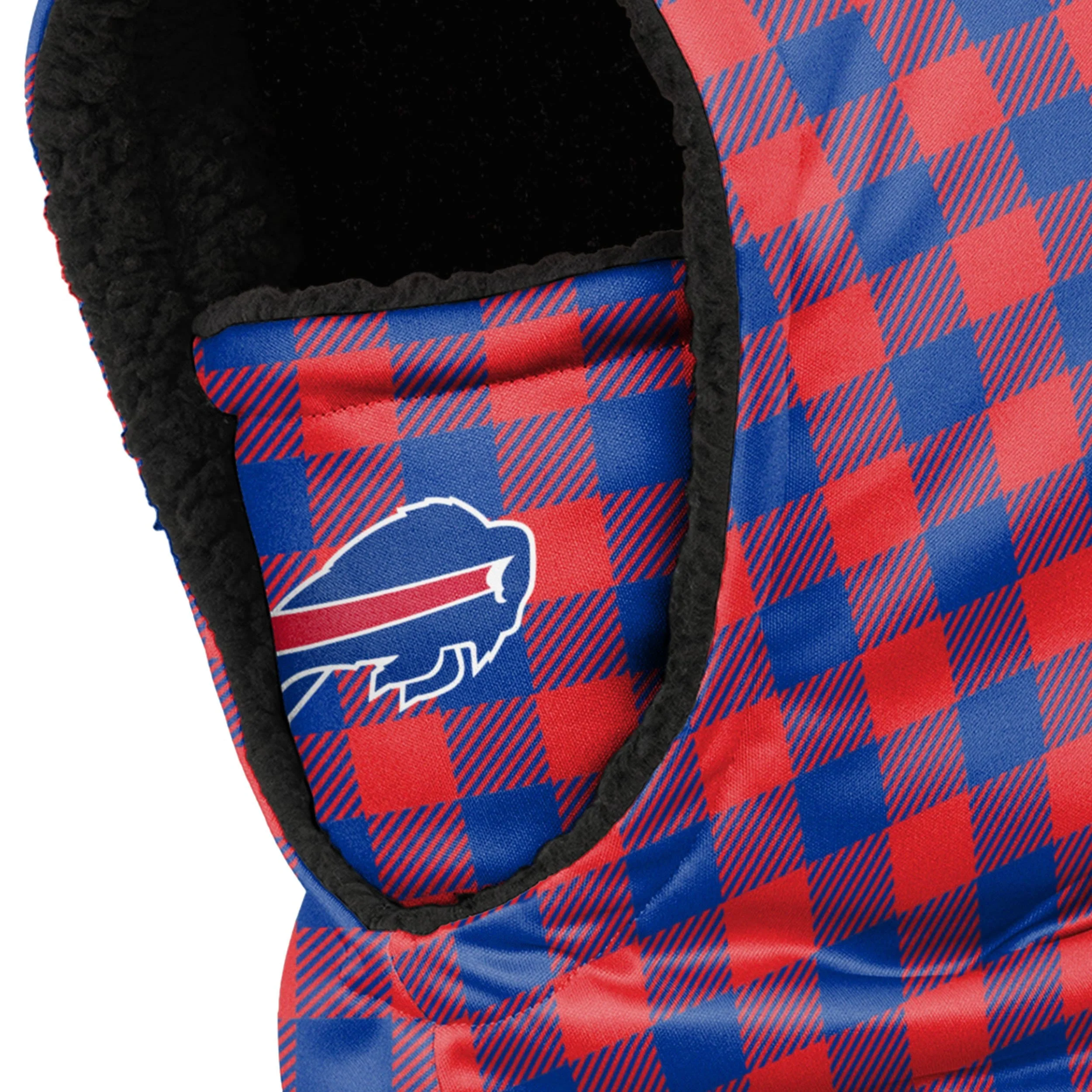 Buffalo Bills NFL Plaid Hooded Gaiter - Image 3