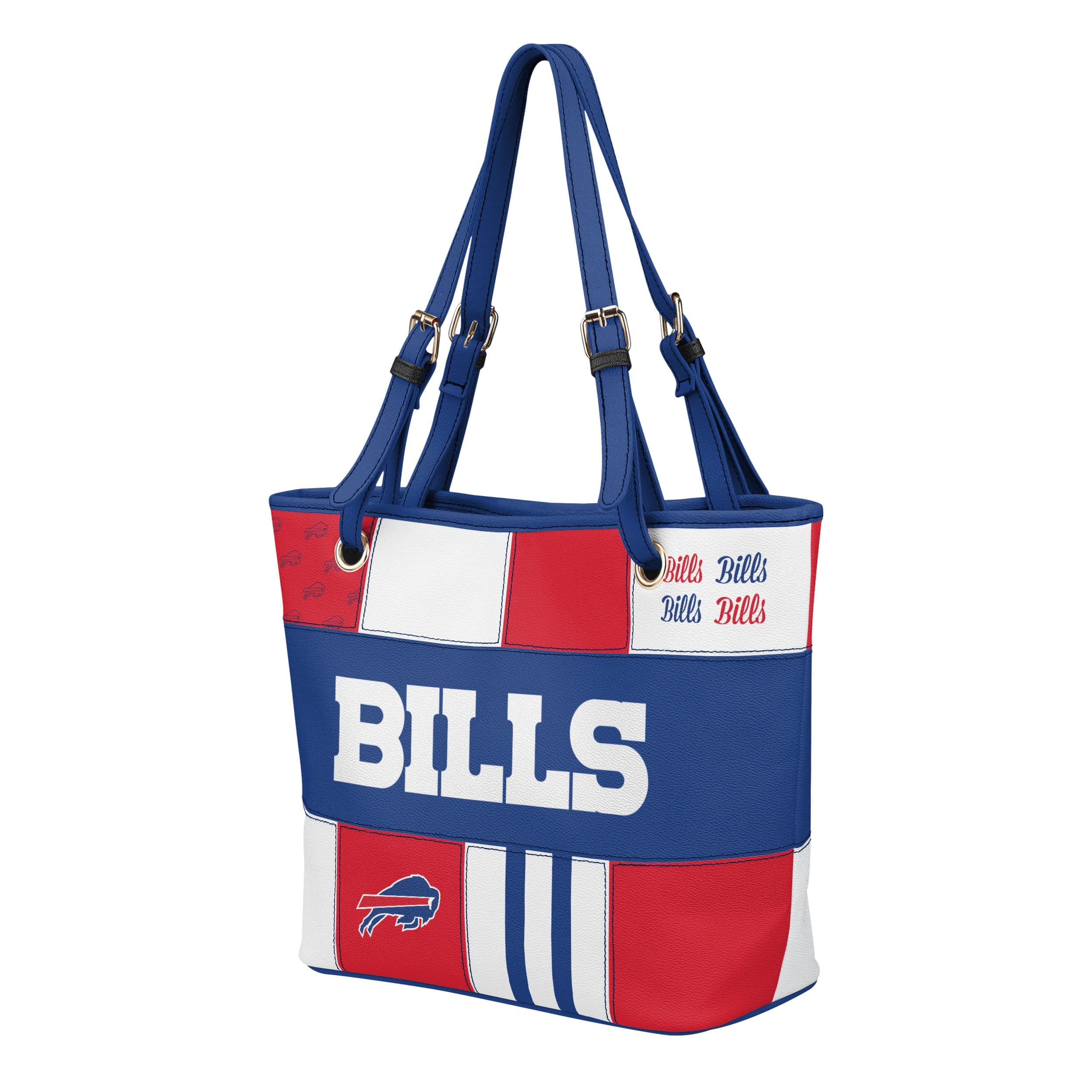 Buffalo Bills NFL Printed Collage Tote - Image 2