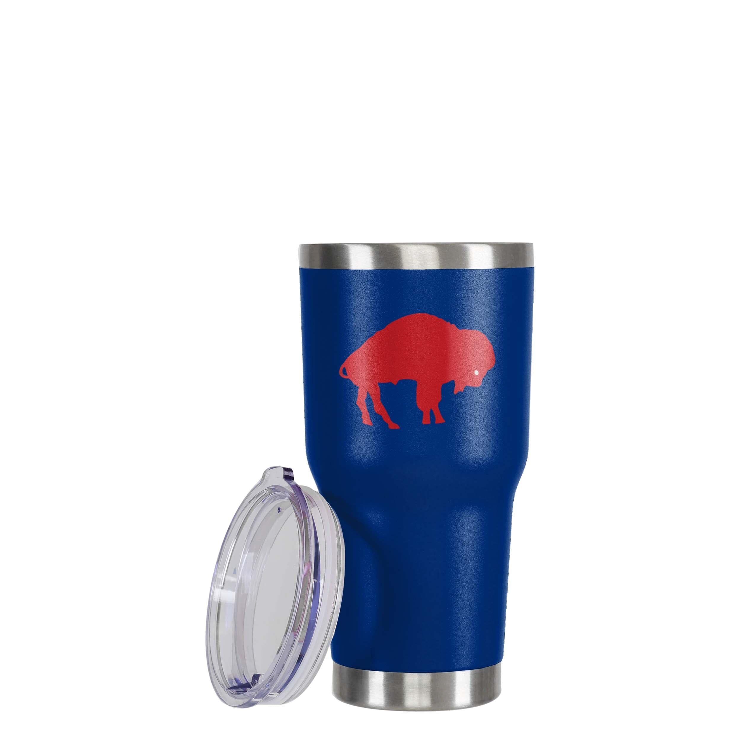 Buffalo Bills NFL Retro Team Logo 30 oz Tumbler - Image 3
