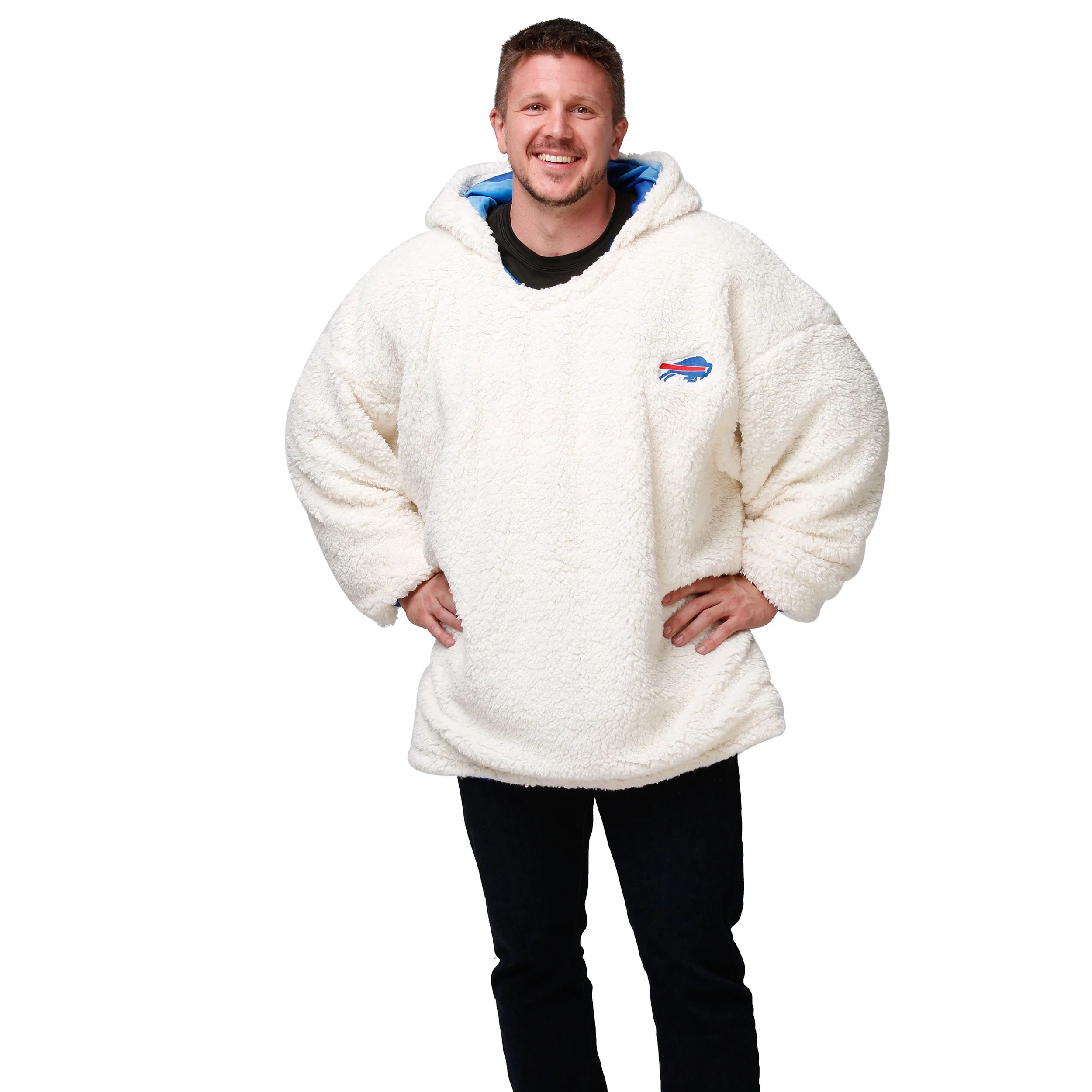 Buffalo Bills NFL Reversible Team Color Camo Hoodeez - Image 4