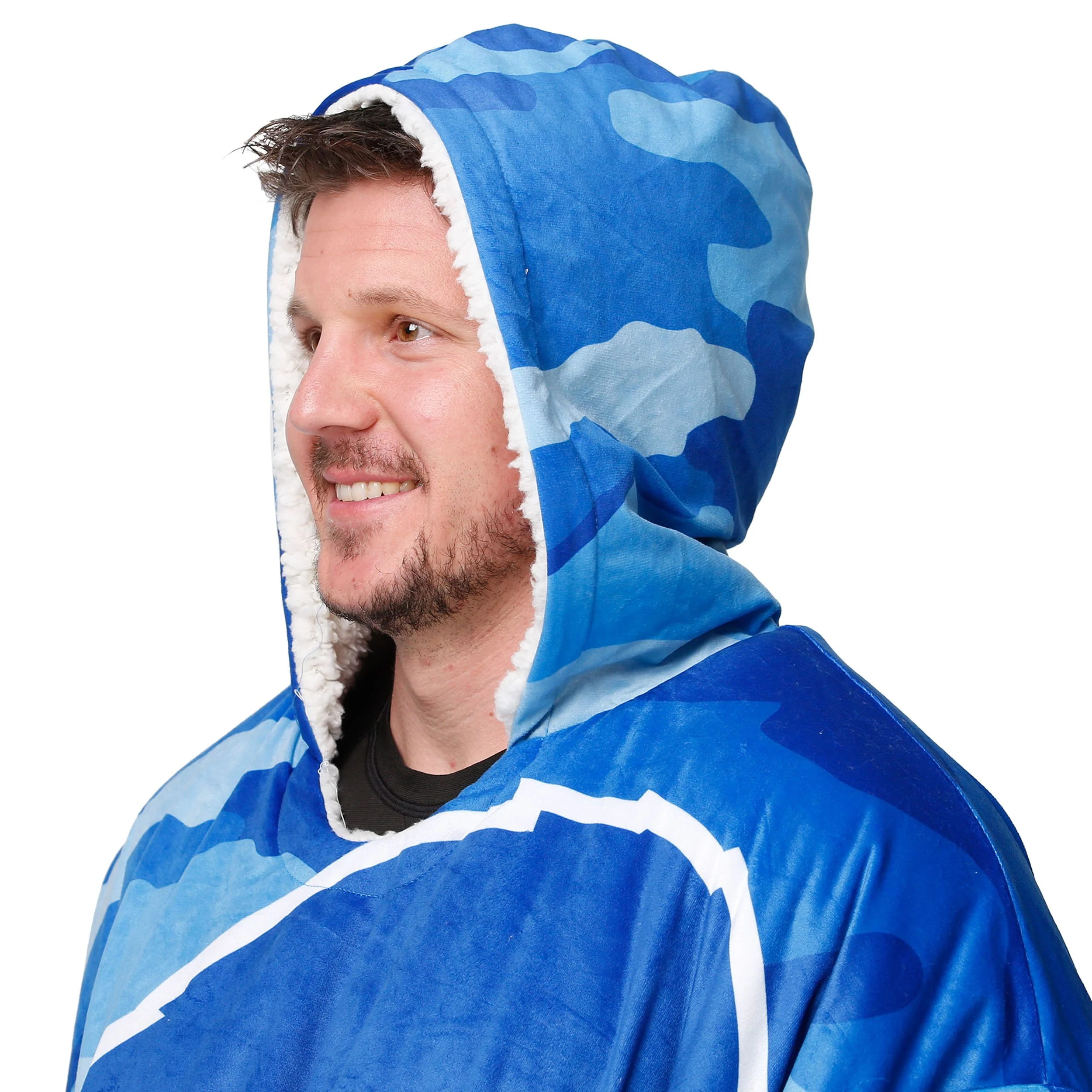 Buffalo Bills NFL Reversible Team Color Camo Hoodeez - Image 6