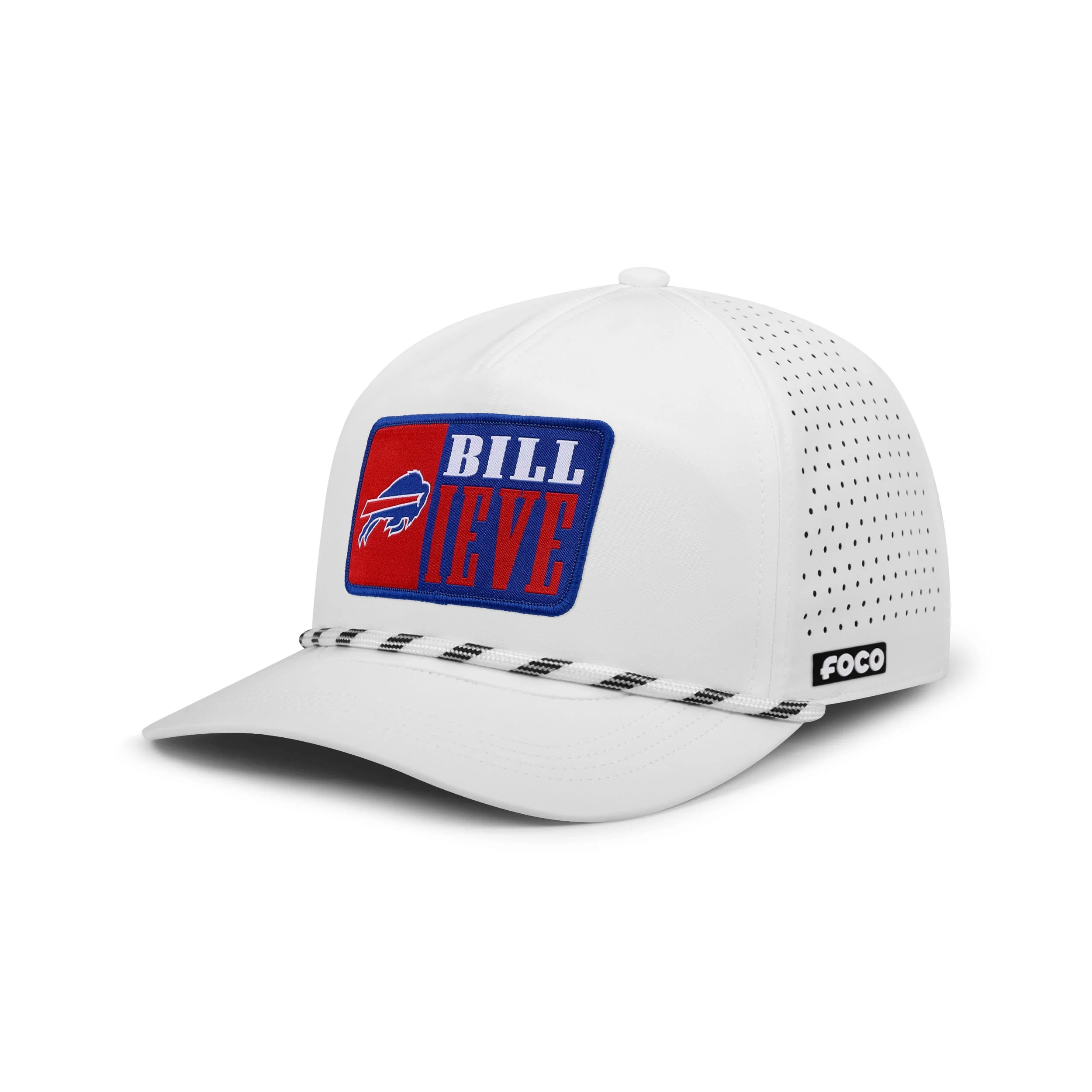 Buffalo Bills NFL Slogan Patch Poly Pro Marquee RF Cap (PREORDER - SHIPS LATE JULY)