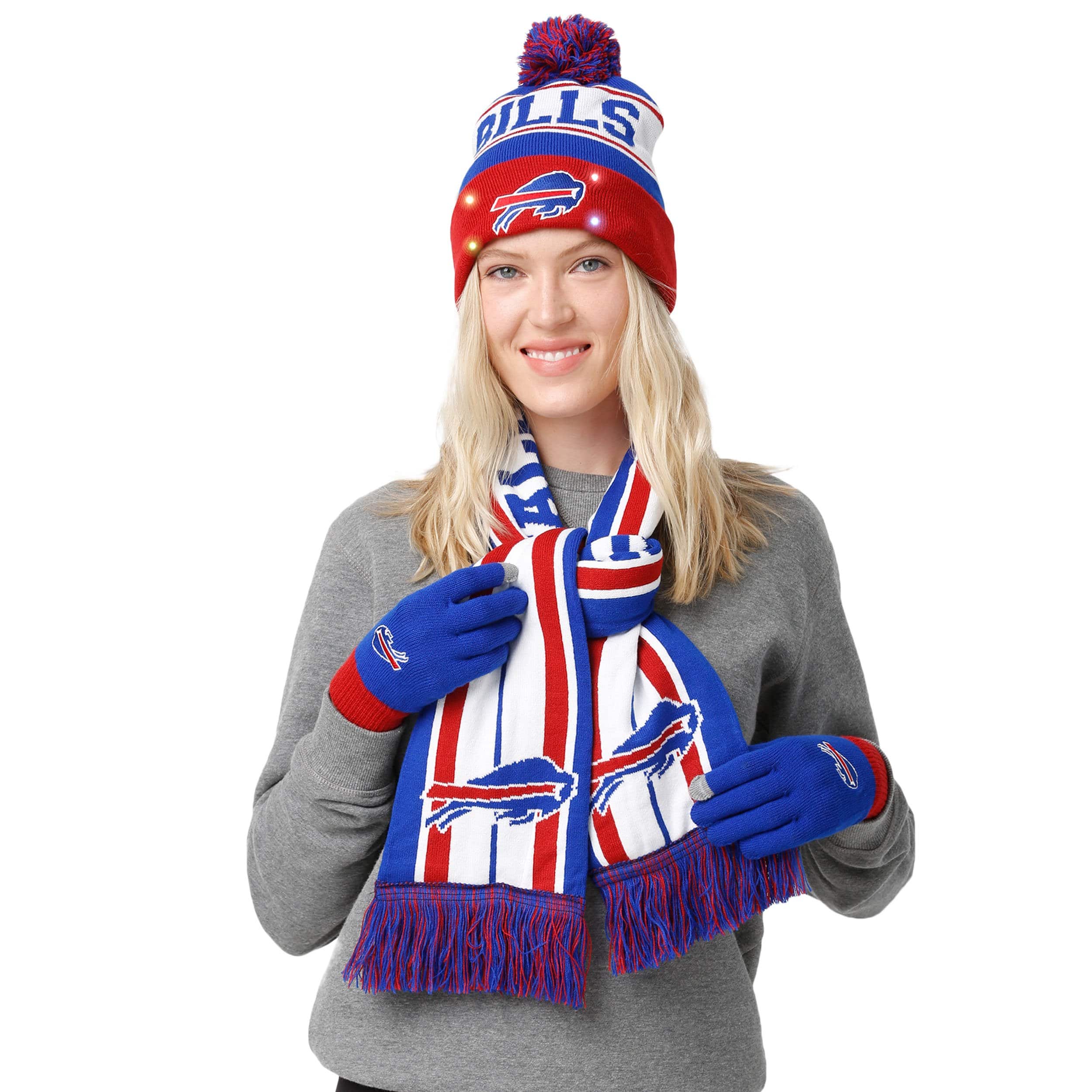Buffalo Bills NFL Snow Stealer Cold Weather Set - Image 4