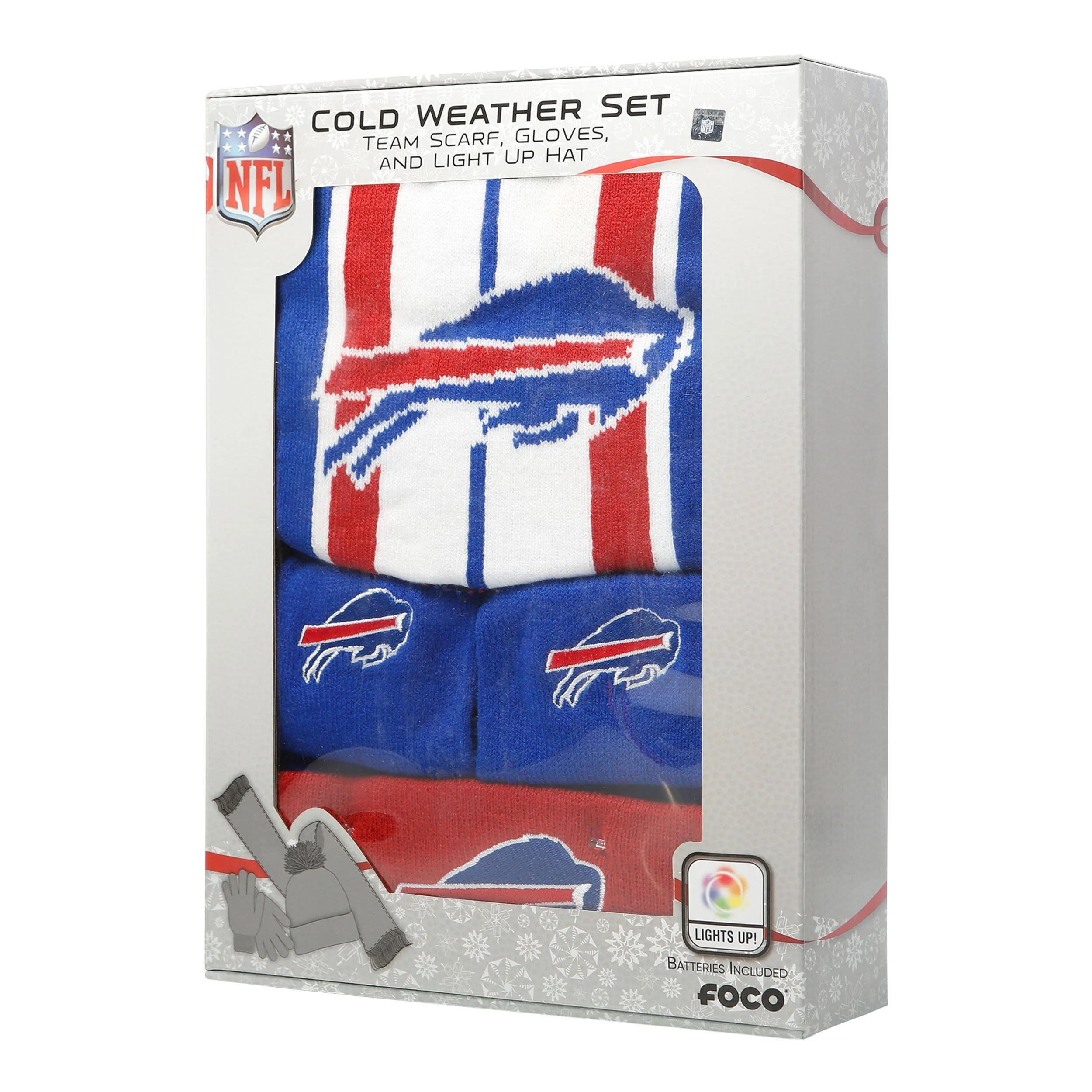 Buffalo Bills NFL Snow Stealer Cold Weather Set - Image 5
