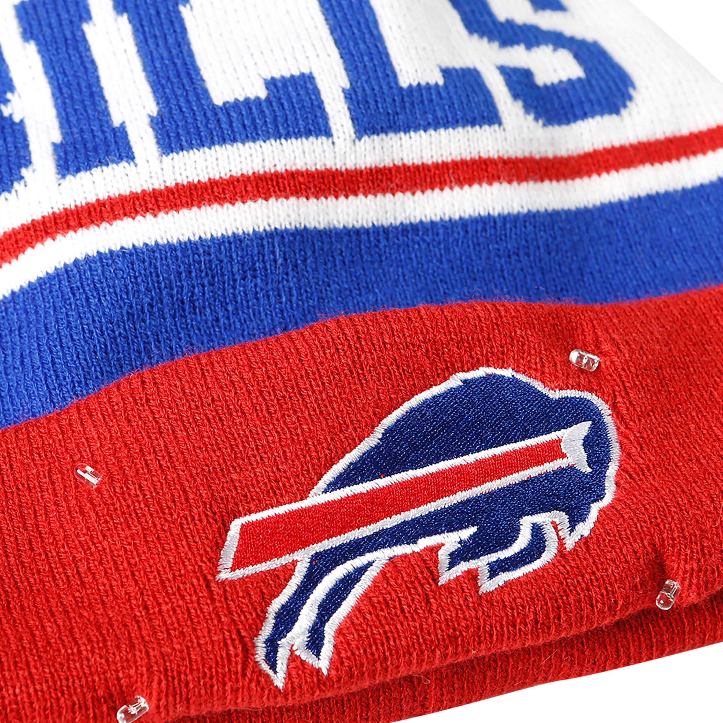 Buffalo Bills NFL Snow Stealer Light Up Beanie - Image 3