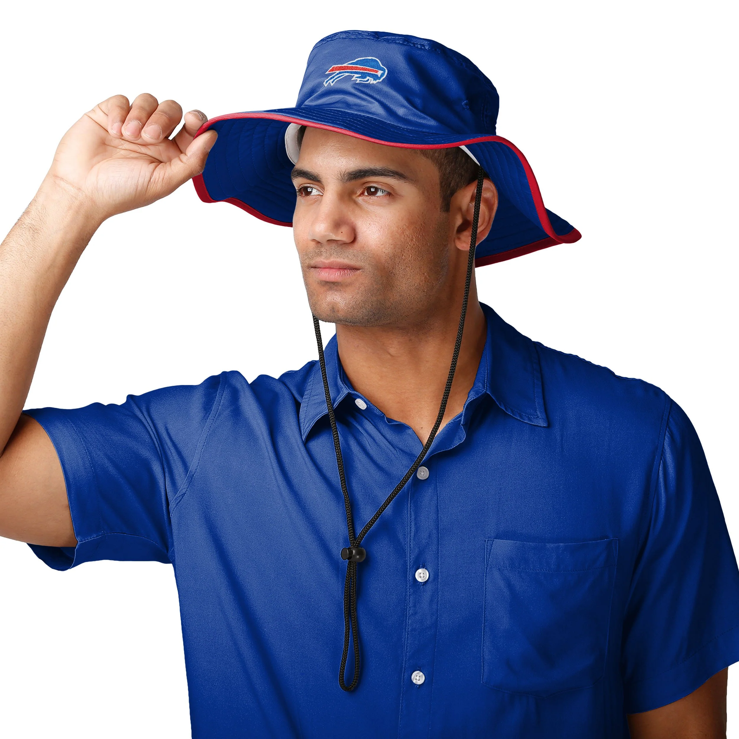 Buffalo Bills NFL Solid Boonie Hat - Image 2