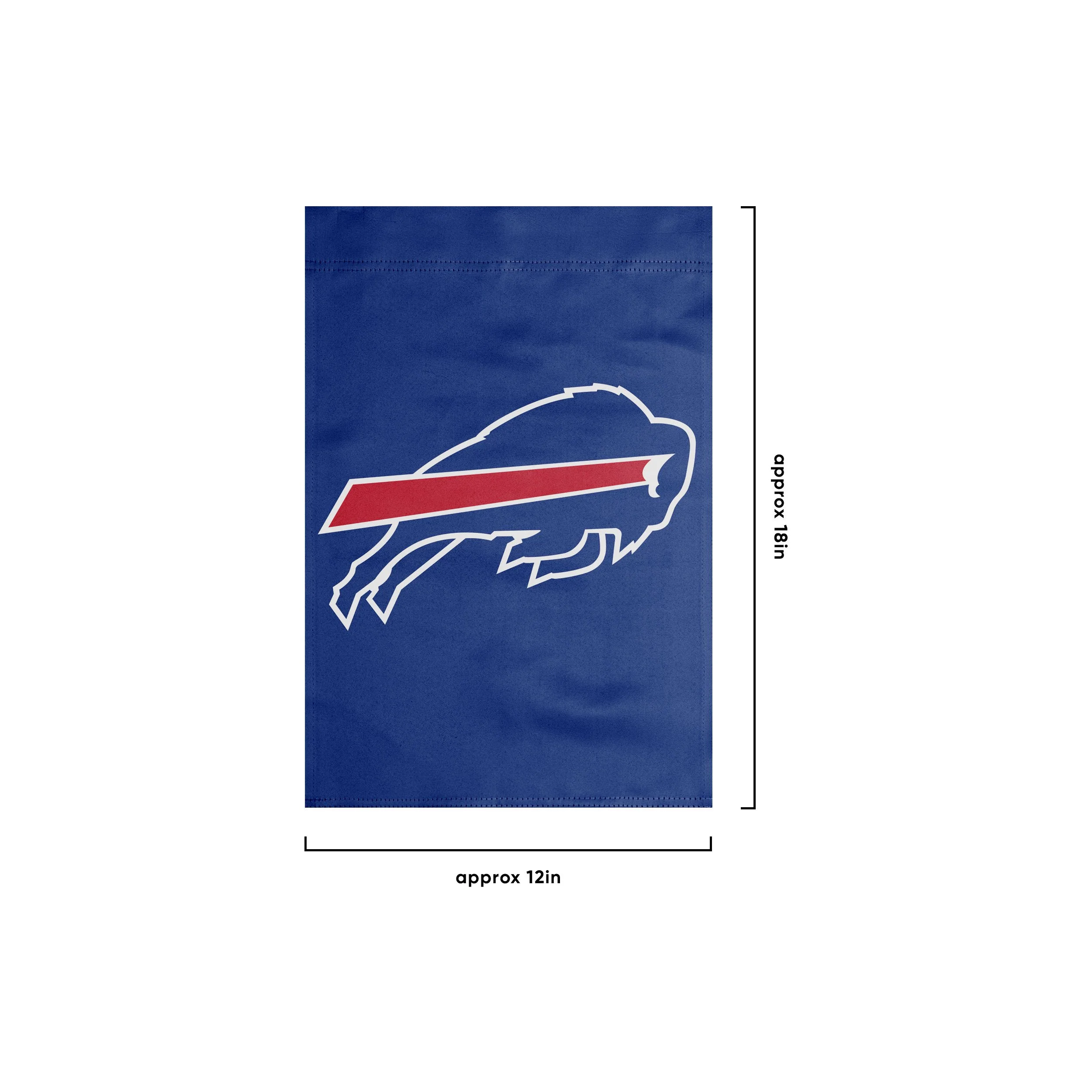 Buffalo Bills NFL Solid Garden Flag - Image 3