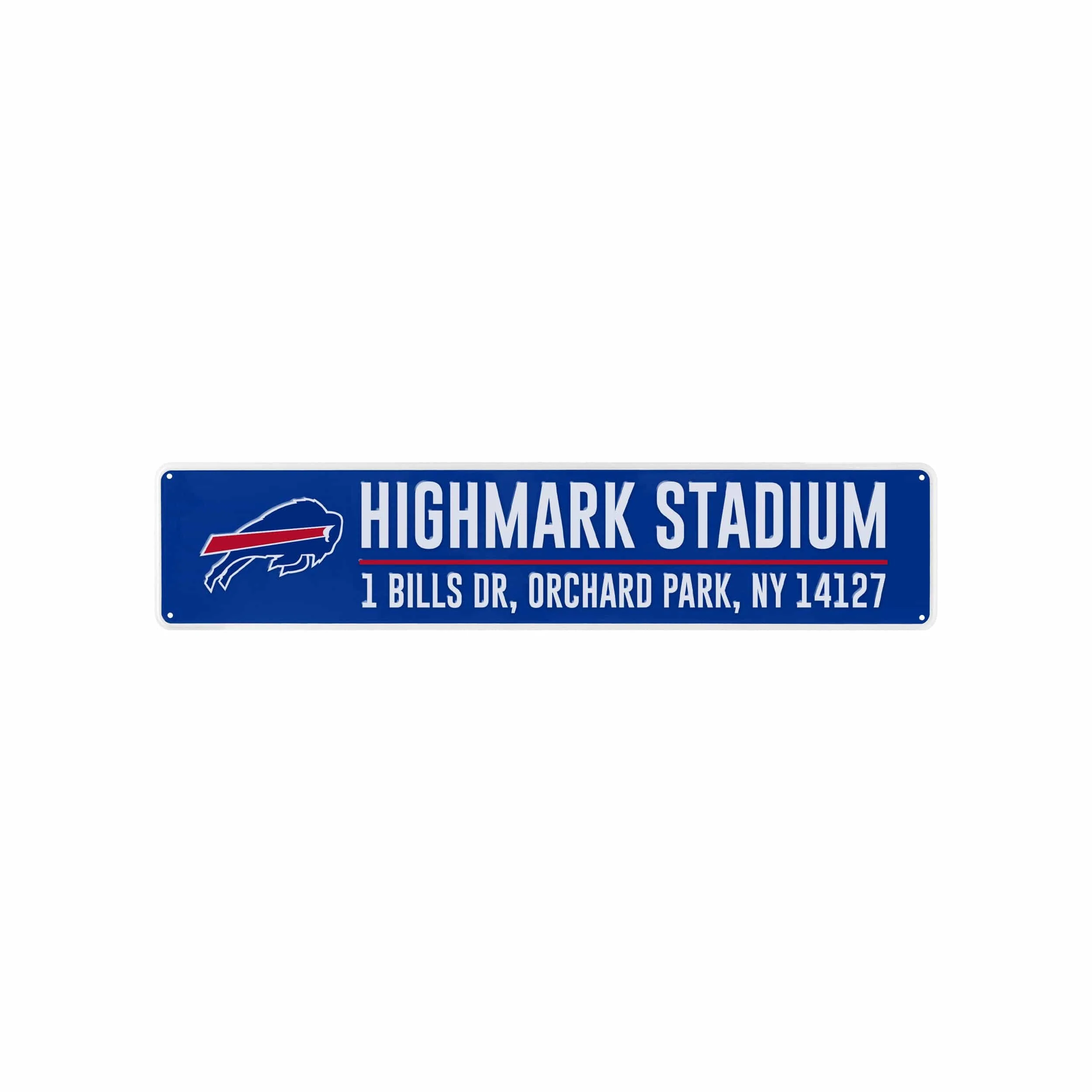 Buffalo Bills NFL Stadium Street Sign
