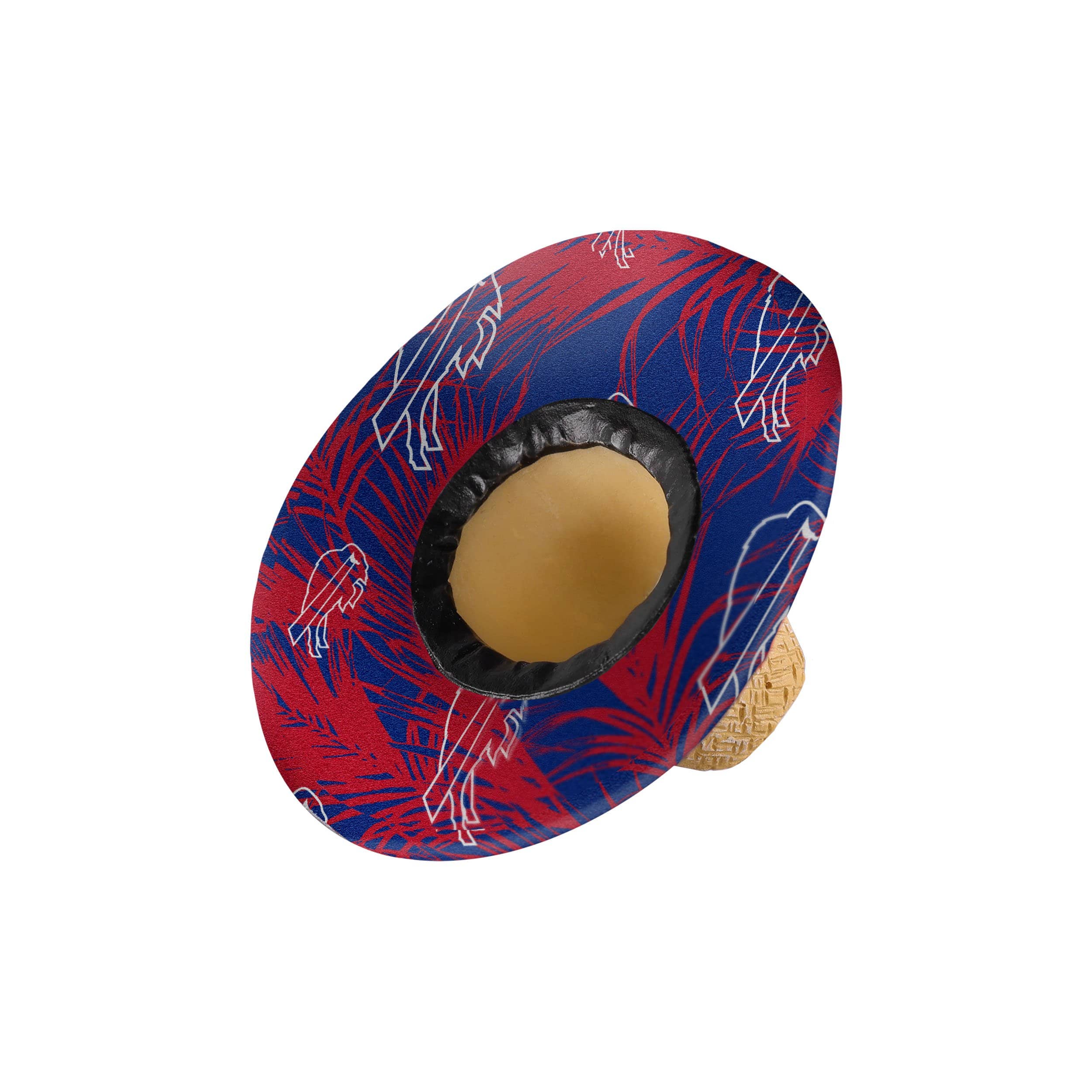 Buffalo Bills NFL Straw Hat Ornament - Image 2