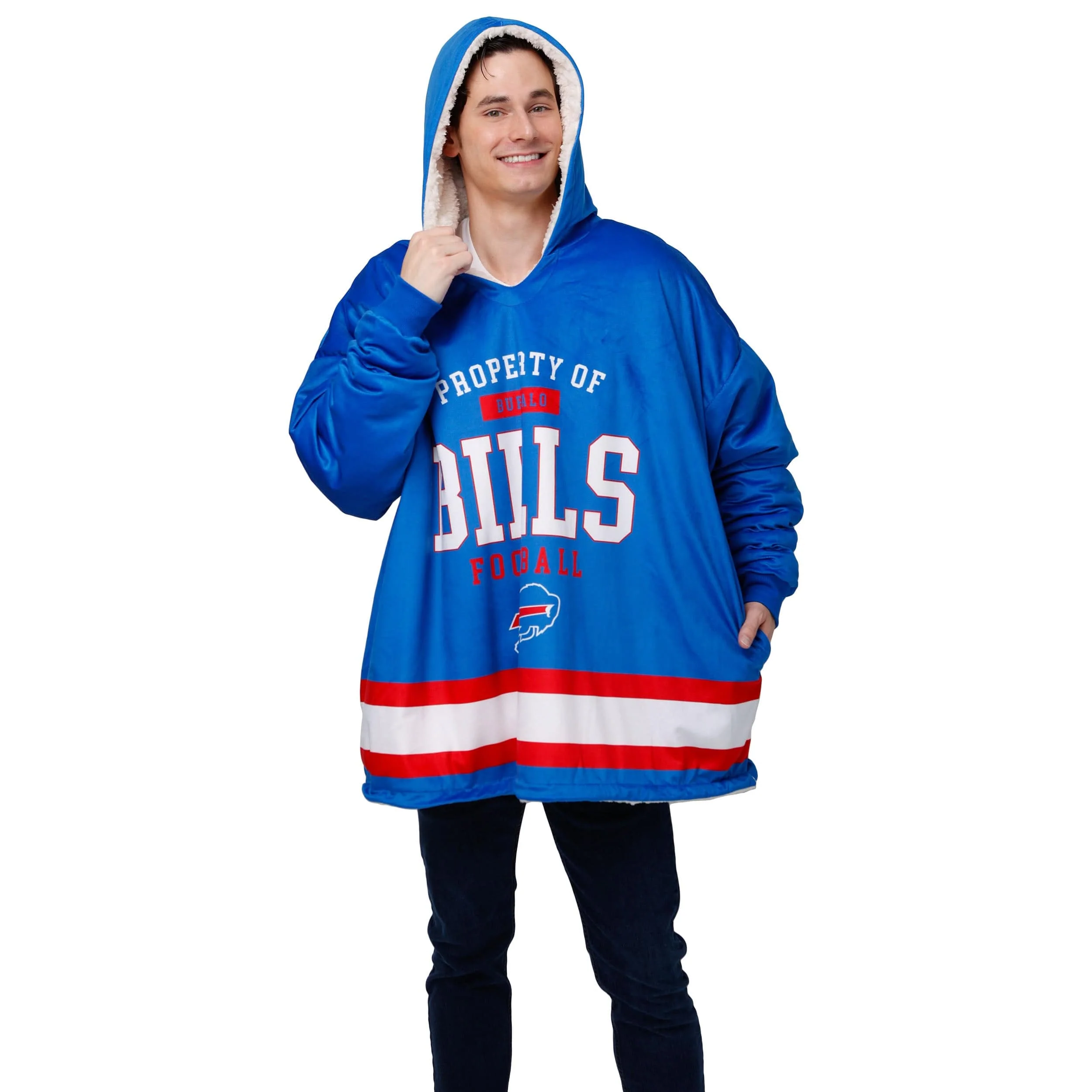 Buffalo Bills NFL Team Color Property Of Hoodeez - Image 3