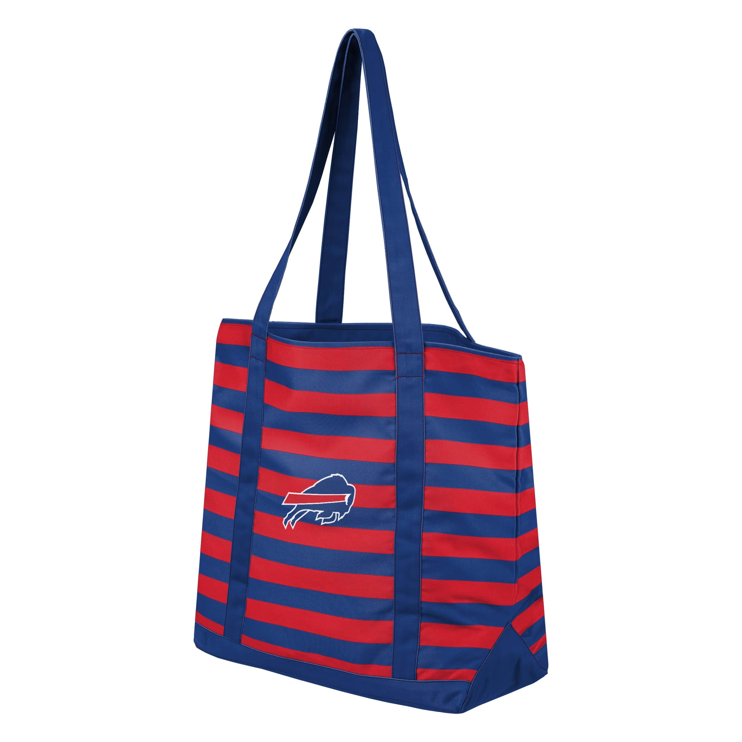 Buffalo Bills NFL Team Stripe Canvas Tote Bag - Image 2