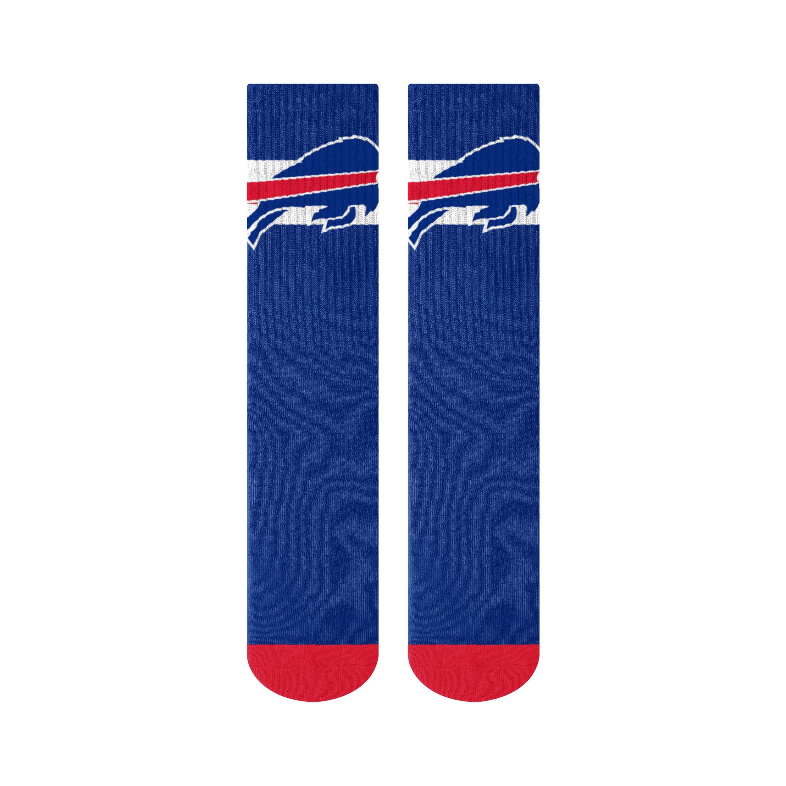 Buffalo Bills NFL Team Stripe Crew Socks - Image 4
