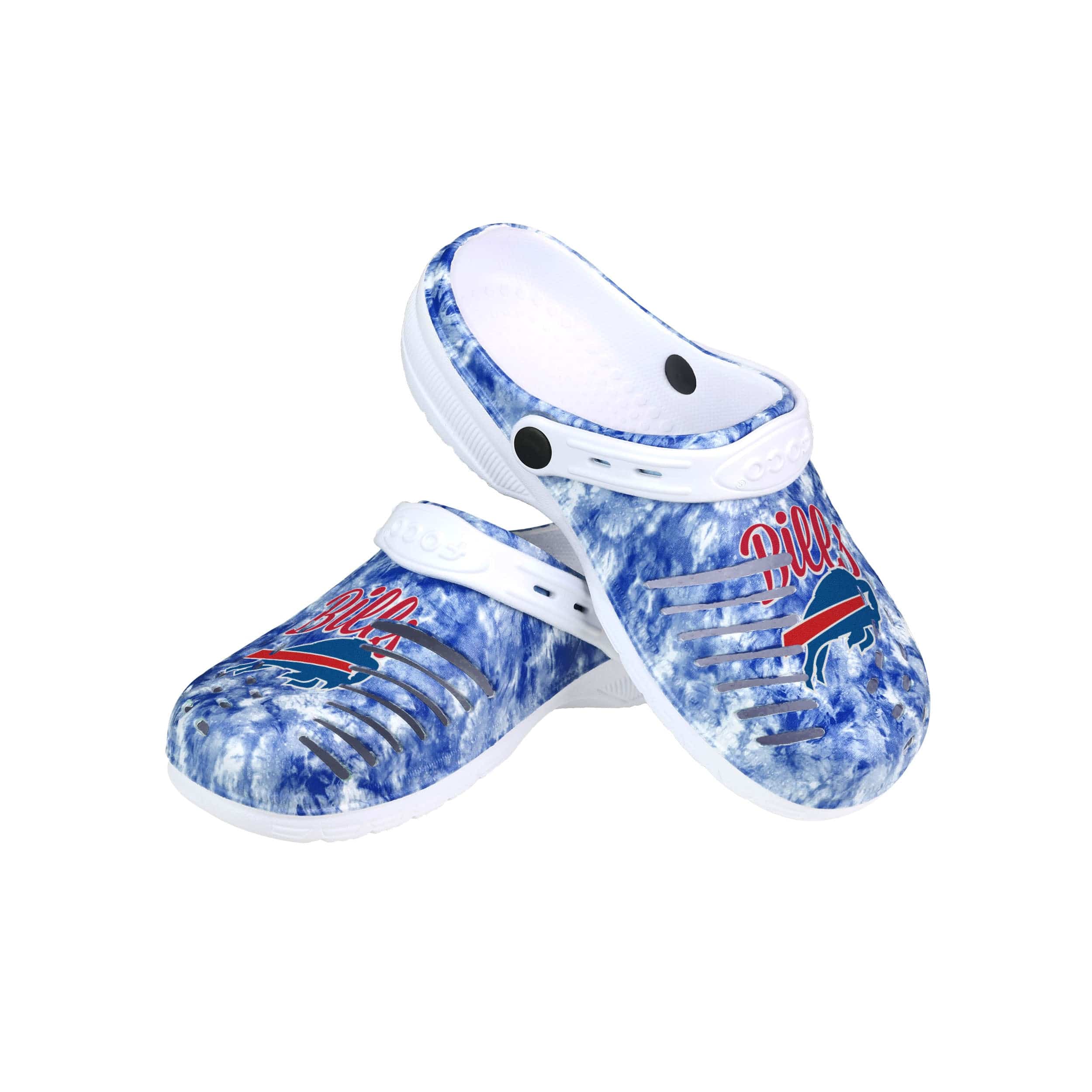 Buffalo Bills NFL Womens Cloudie Clog With Strap