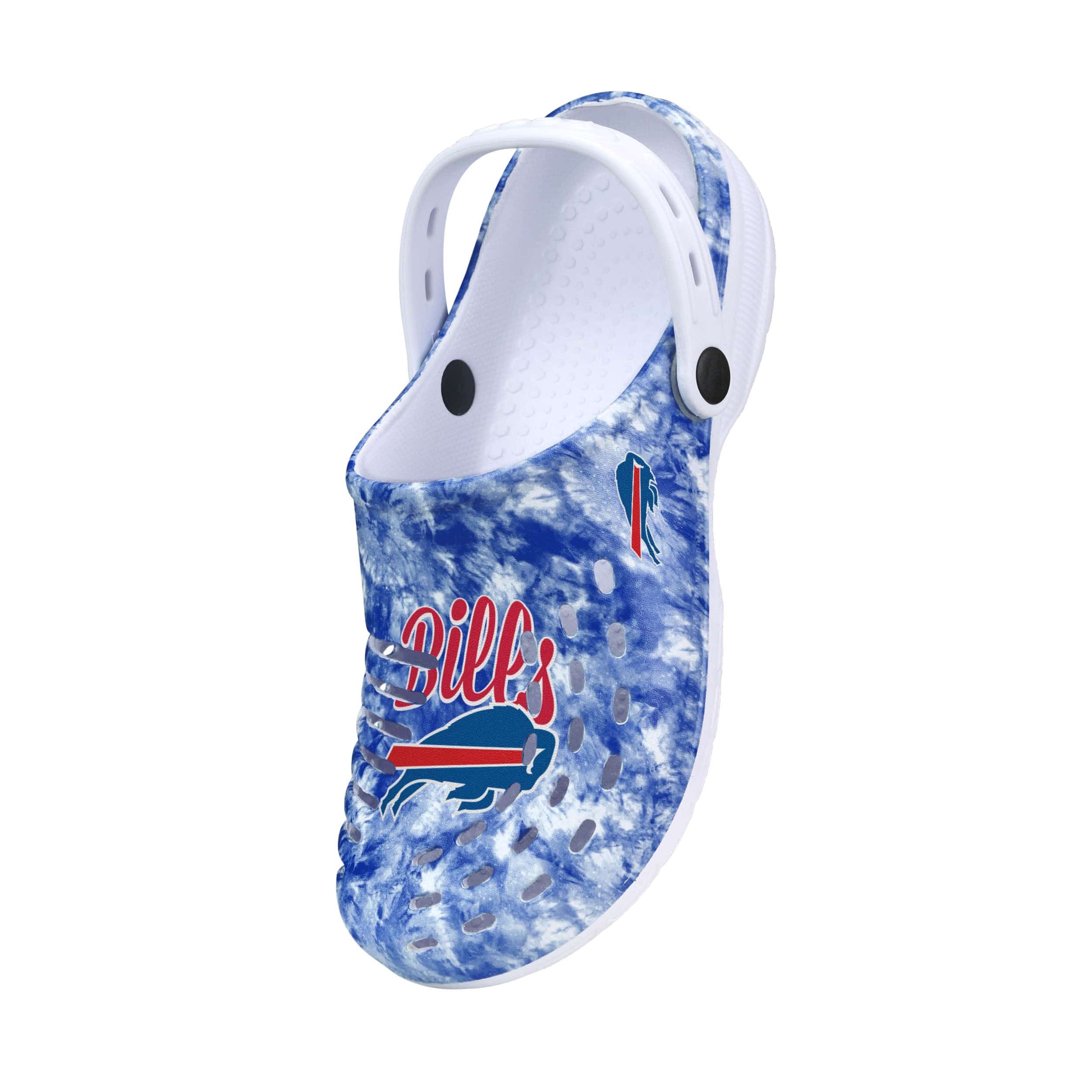 Buffalo Bills NFL Womens Cloudie Clog With Strap - Image 3