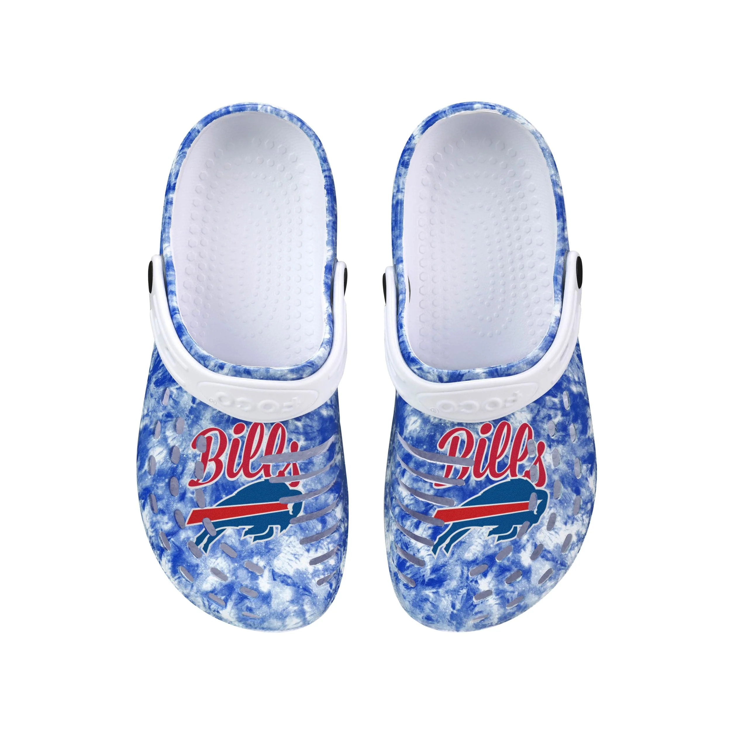 Buffalo Bills NFL Womens Cloudie Clog With Strap - Image 4
