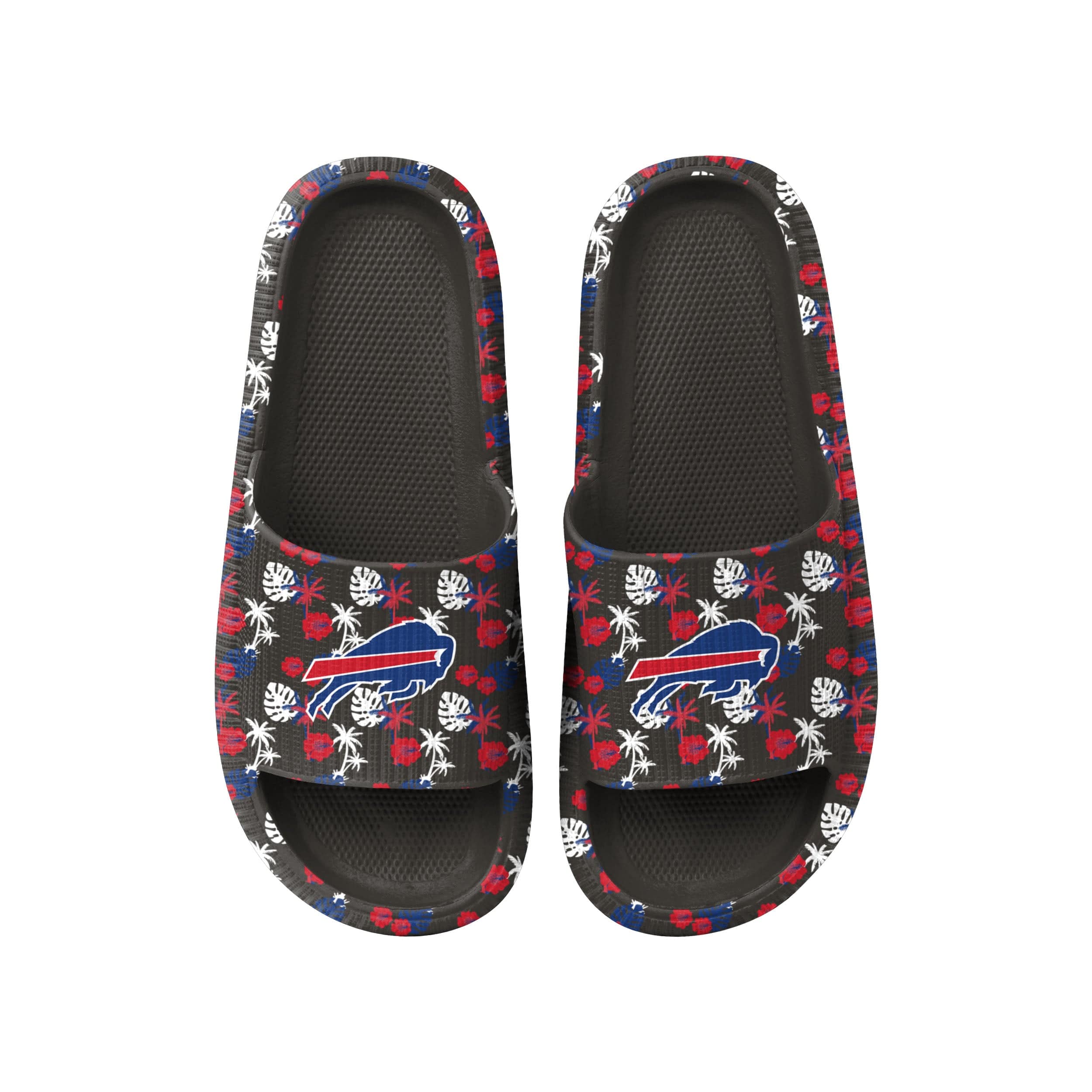 Buffalo Bills NFL Womens Floral Pillow Slide - Image 2