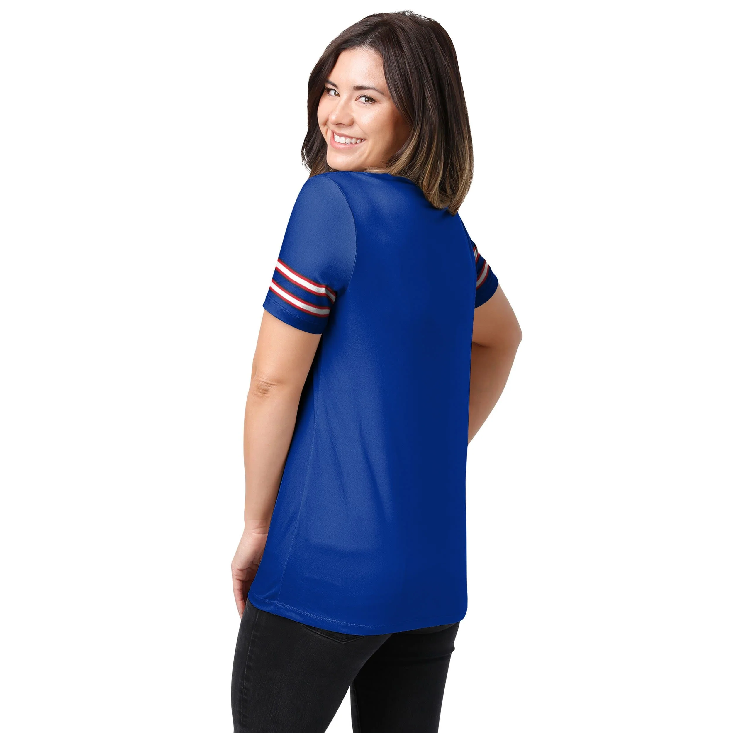 Buffalo Bills NFL Womens Gameday Ready Lounge Shirt - Image 2