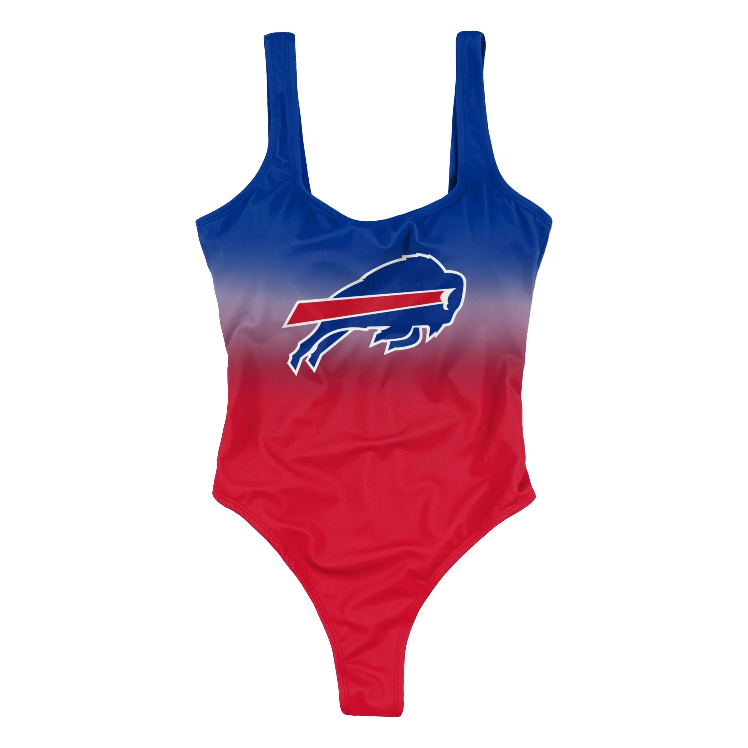 Buffalo Bills NFL Womens Gametime Gradient One Piece Bathing Suit - Image 3