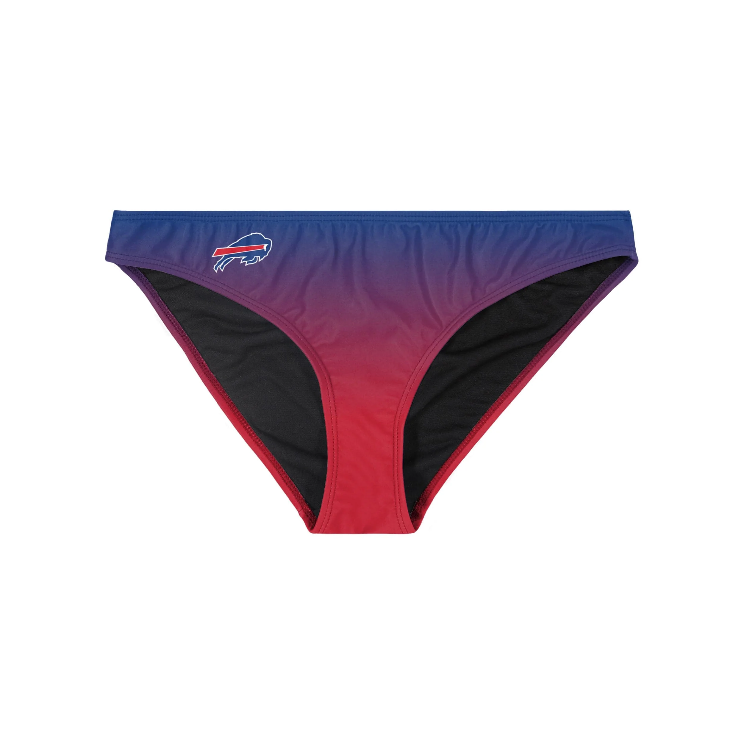 Buffalo Bills NFL Womens Gradient Big Logo Bikini Bottom - Image 2