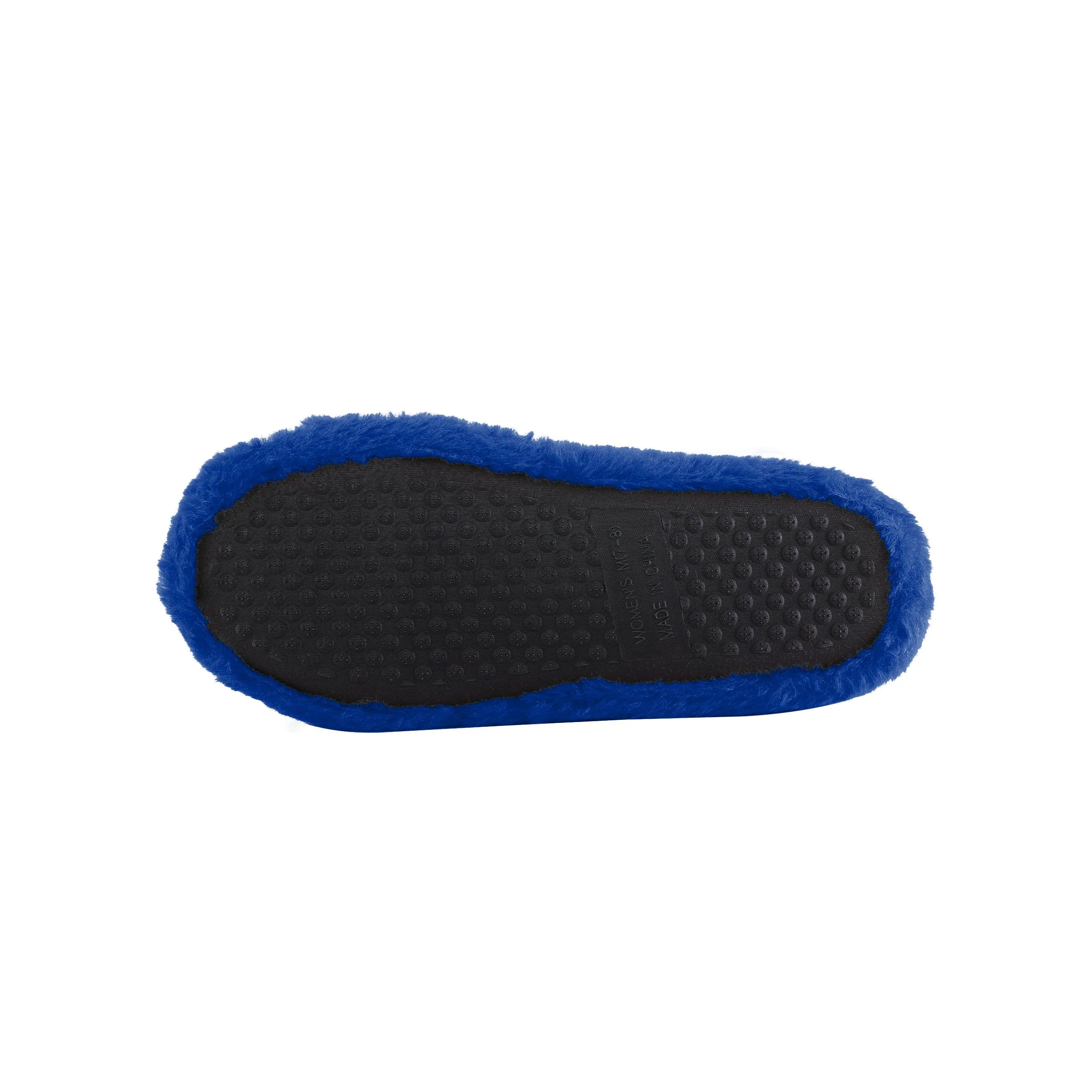 Buffalo Bills NFL Womens Heel Strap Wordmark Fur Slide - Image 5