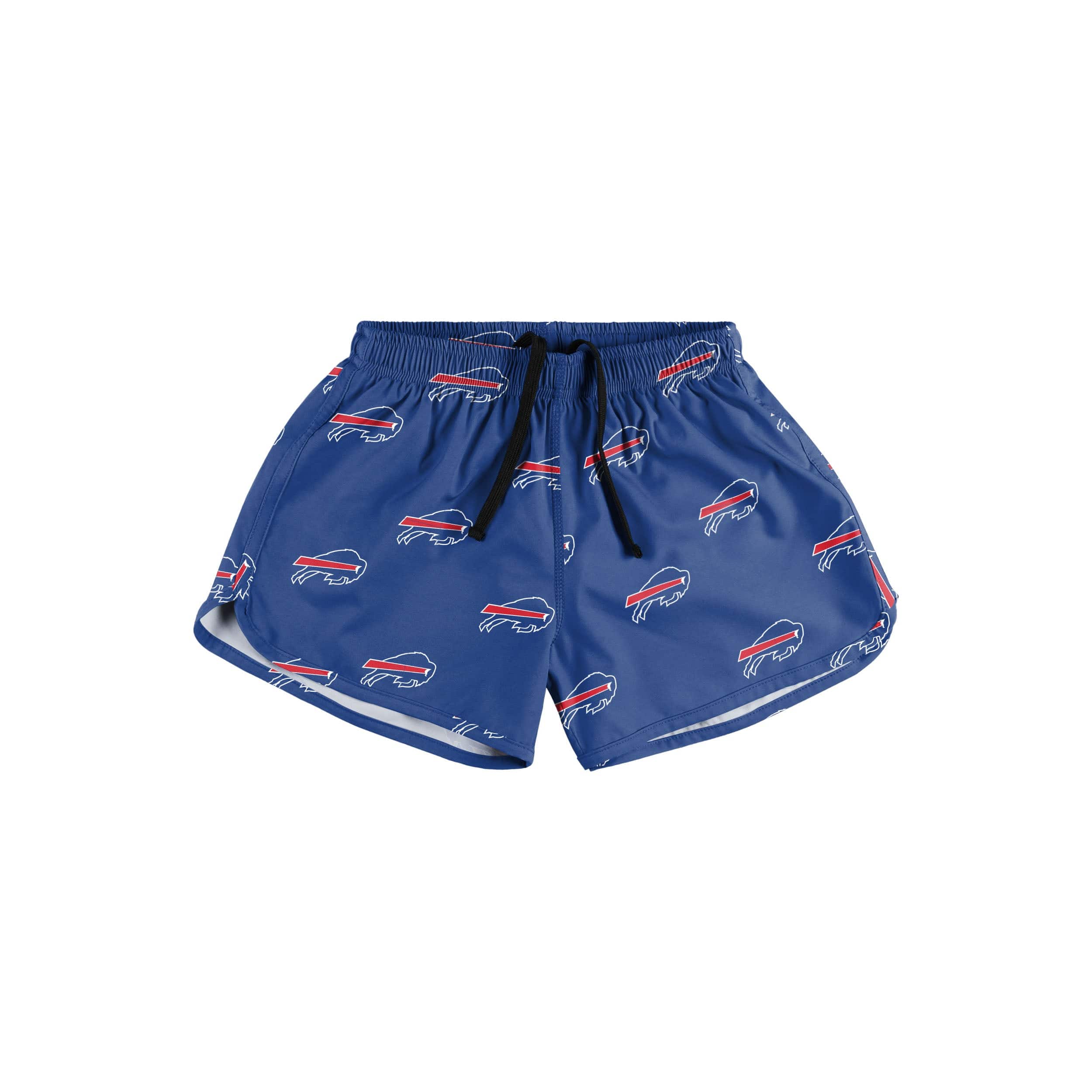 Buffalo Bills NFL Womens Mini Print Running Shorts - Image 3
