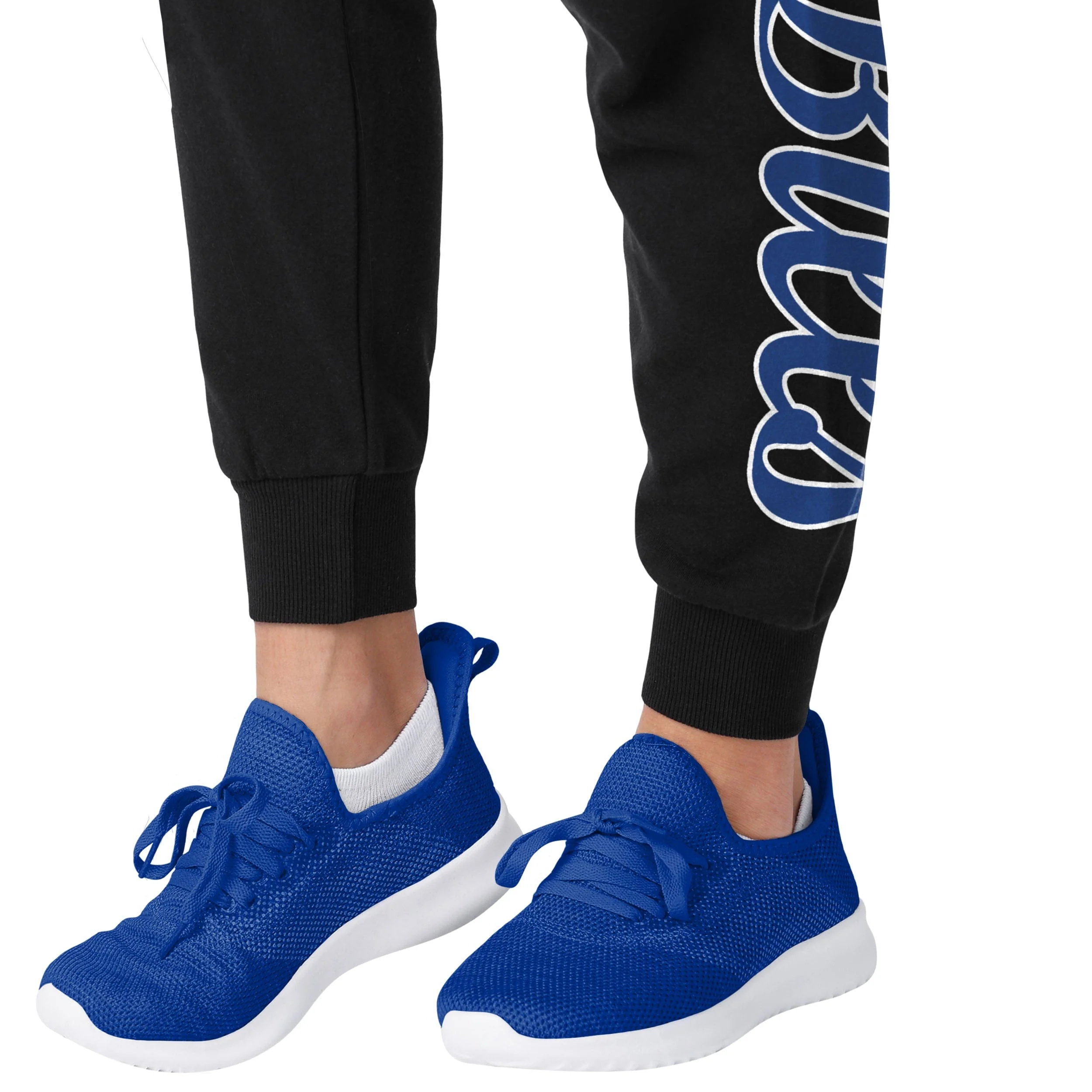 Buffalo Bills NFL Womens Script Wordmark Black Joggers - Image 4