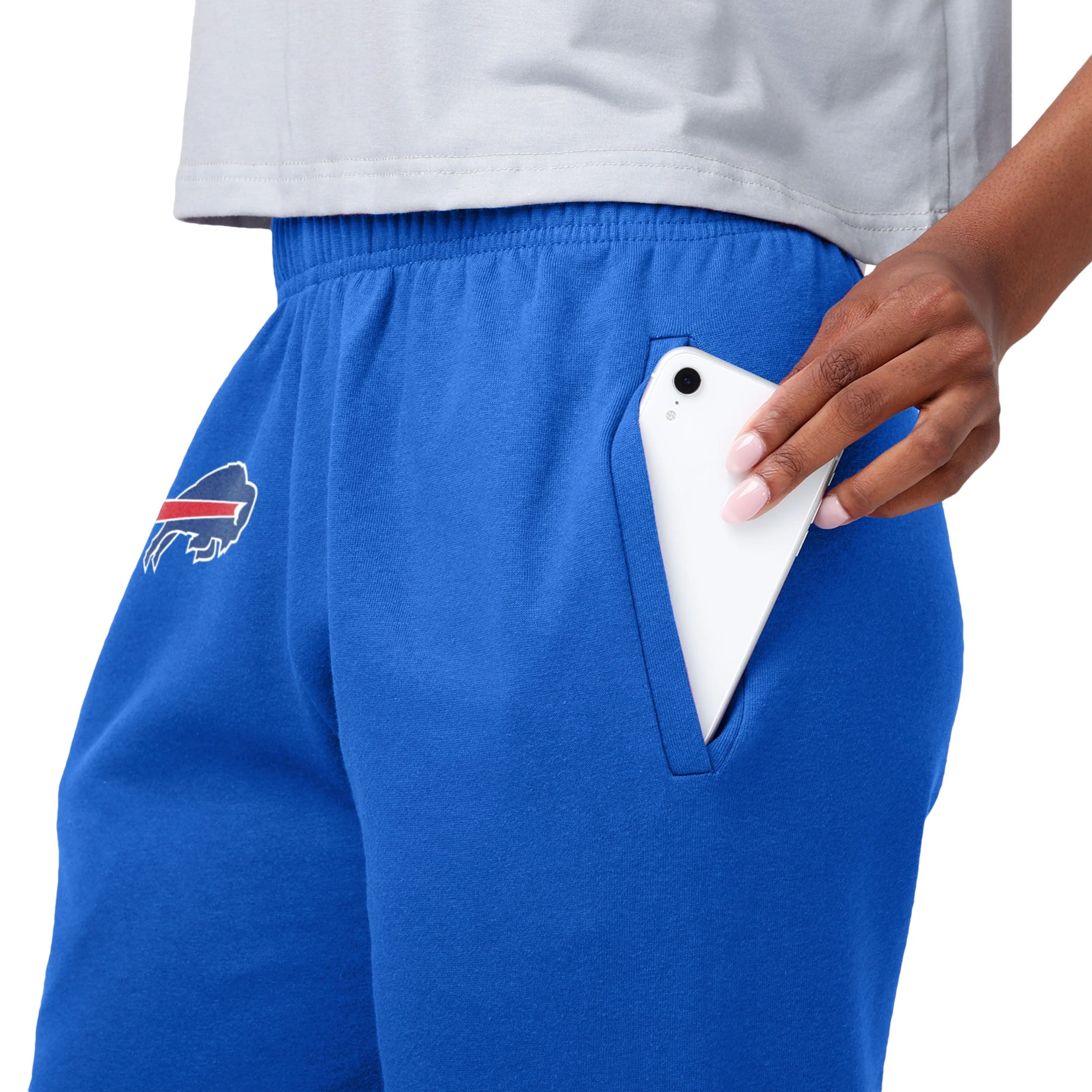 Buffalo Bills NFL Womens Script Wordmark Team Color Sweatpants - Image 3