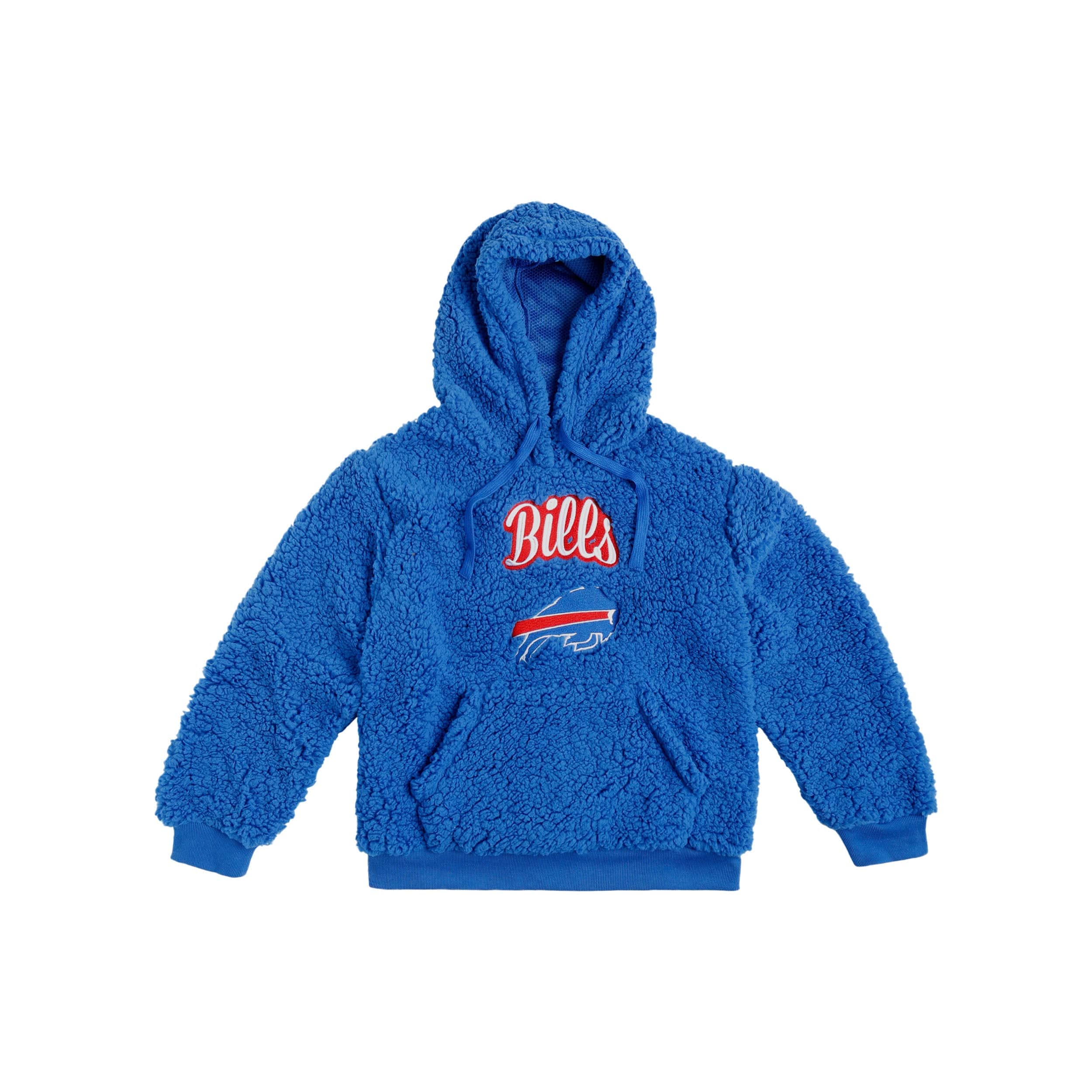 Buffalo Bills NFL Womens Sherpa Hooded Sweatshirt - Image 5