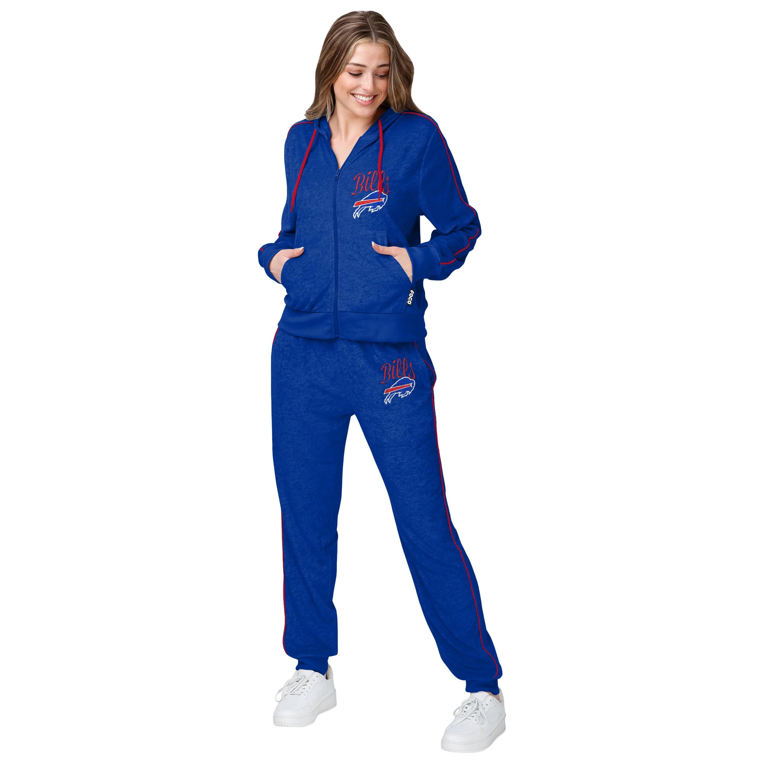 Buffalo Bills NFL Womens Terry Knit Joggers - Image 5