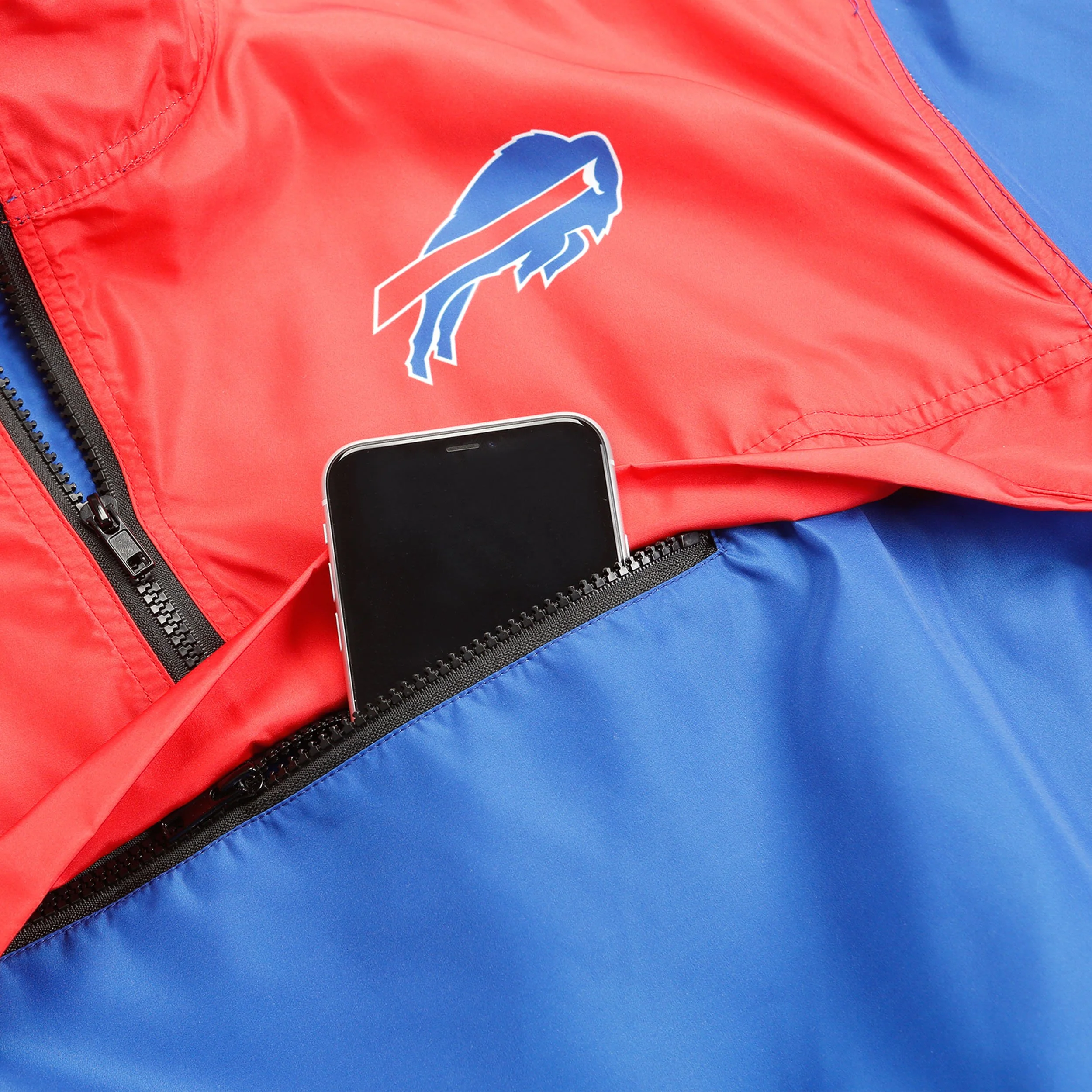 Buffalo Bills NFL Womens Winning Play Windbreaker - Image 3