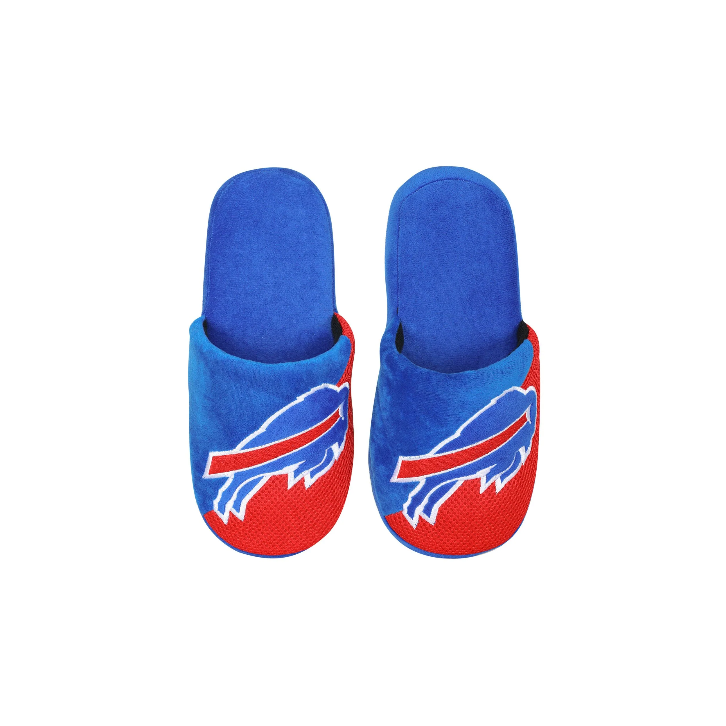 Buffalo Bills NFL Youth Logo Staycation Slippers - Image 4