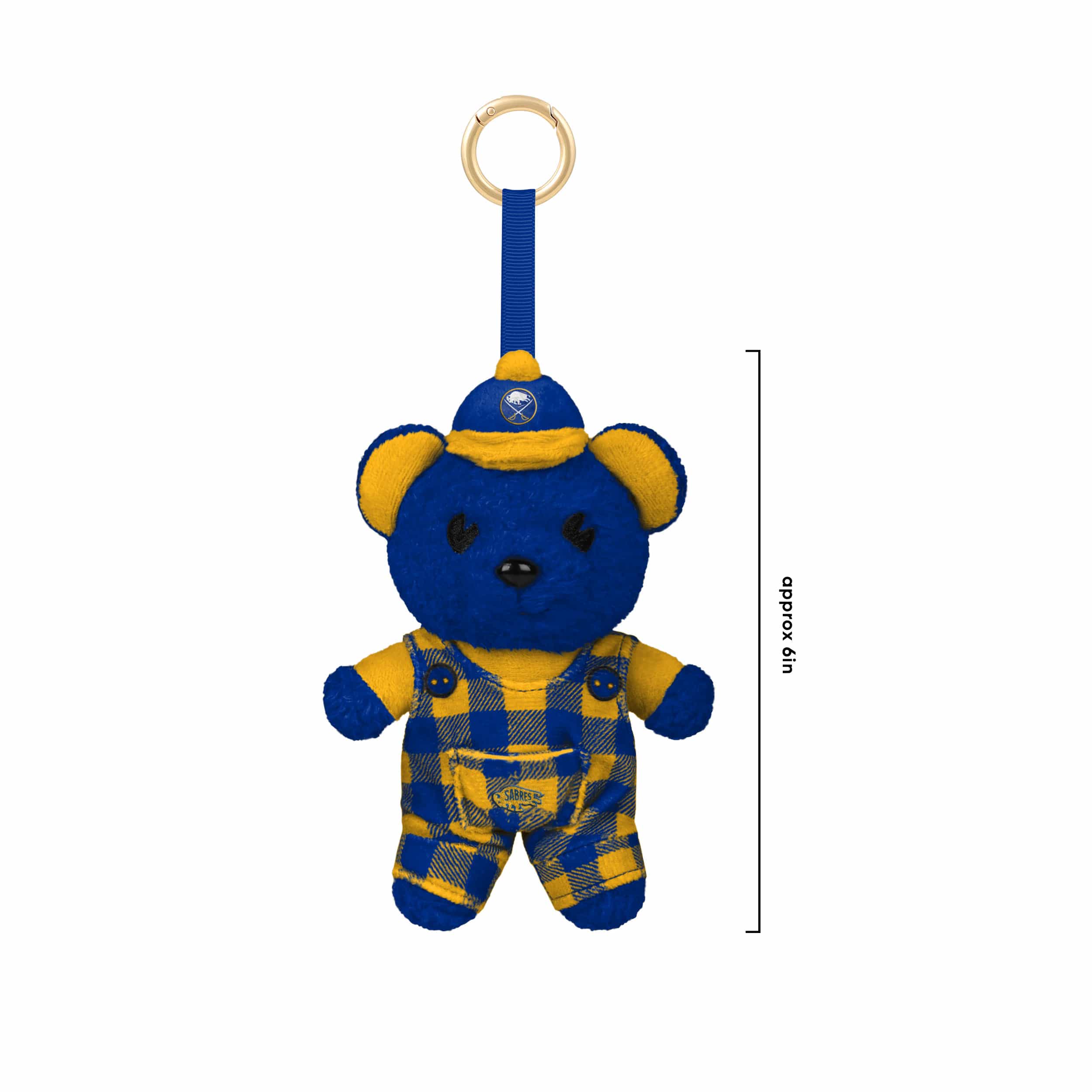 Buffalo Sabres NHL FOOCOOS Plush Bag Charm Keychain Blind Box Series 1 (PREORDER - SHIPS MID JULY) - Image 3