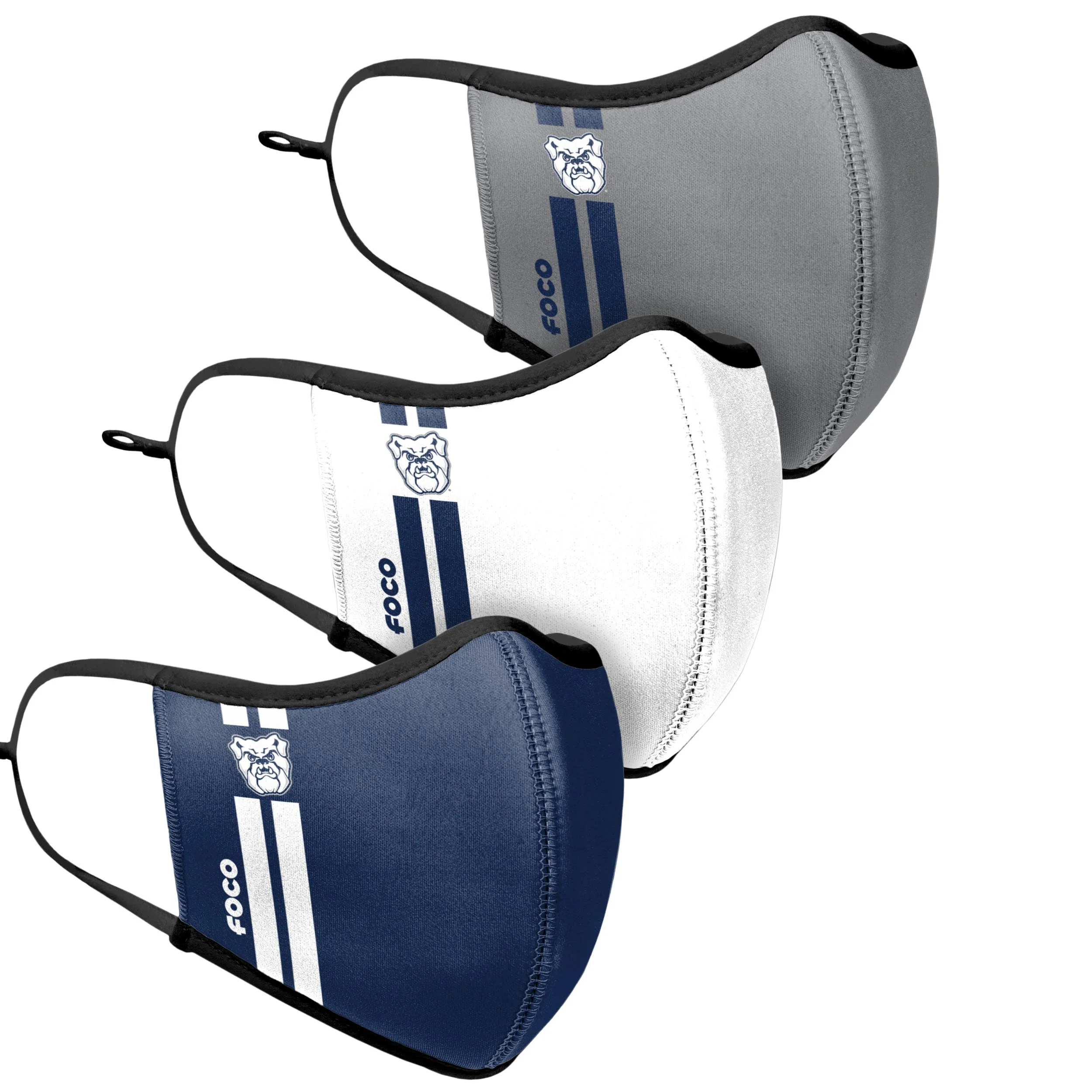 Butler Bulldogs NCAA Sport 3 Pack Face Cover - Image 3