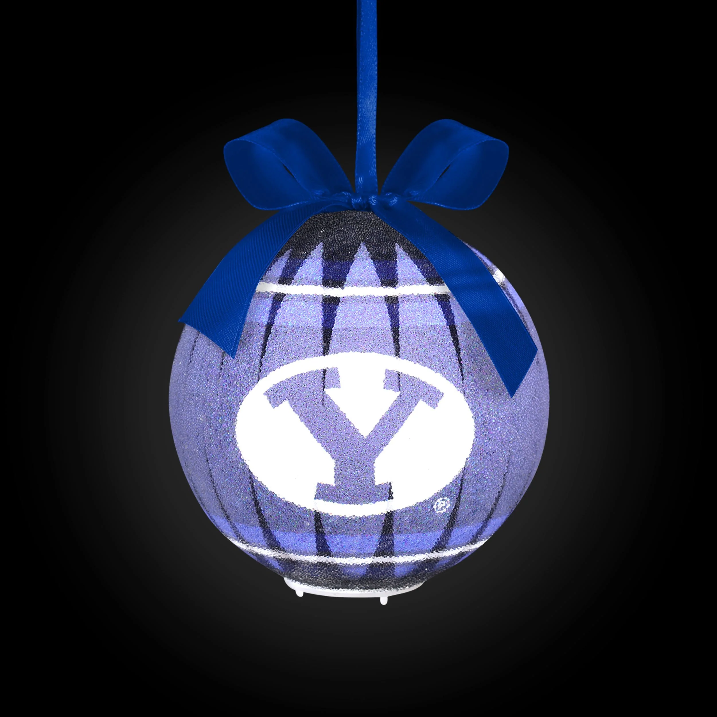 BYU Cougars NCAA LED Shatterproof Ball Ornament - Image 2