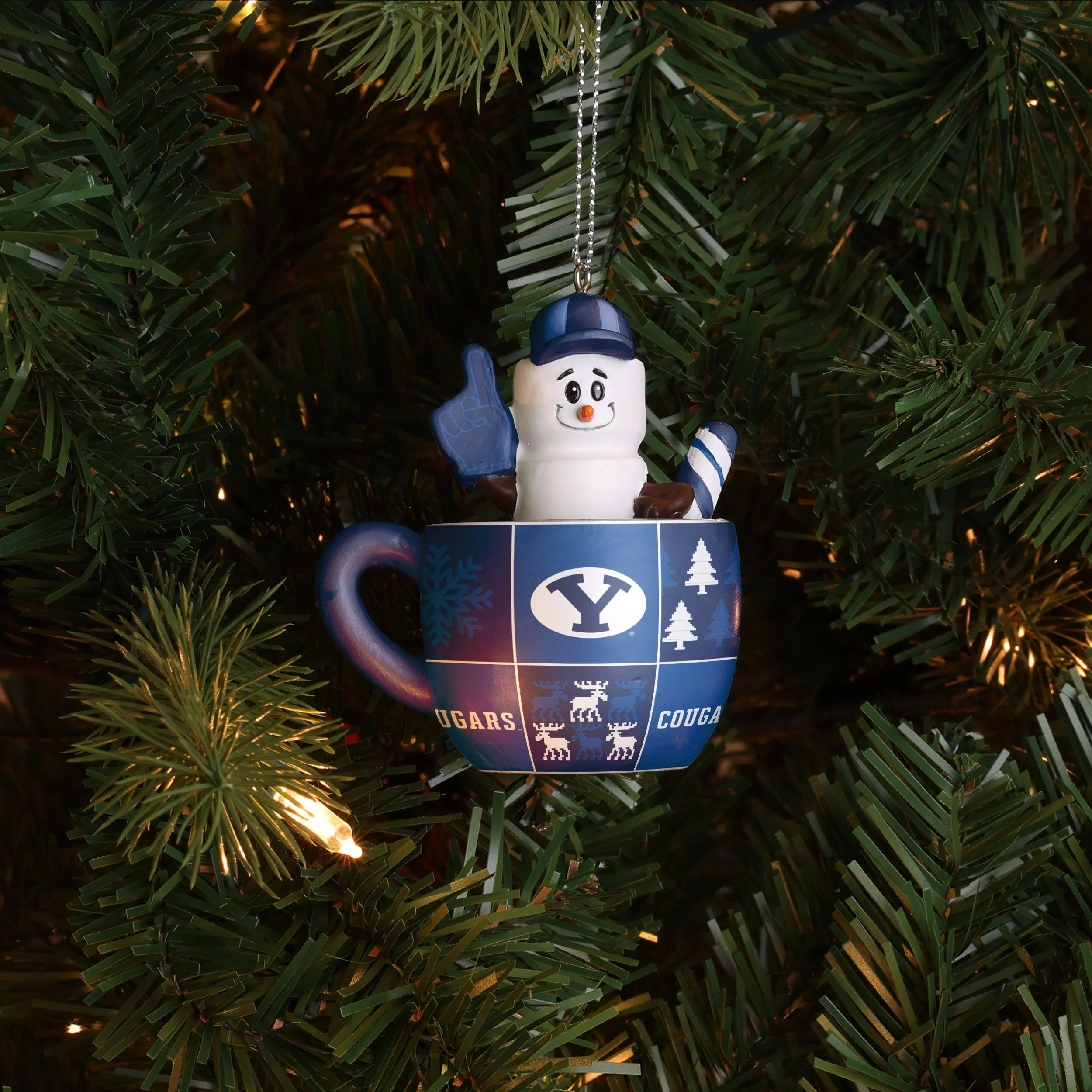 BYU Cougars NCAA Smores Mug Ornament - Image 2