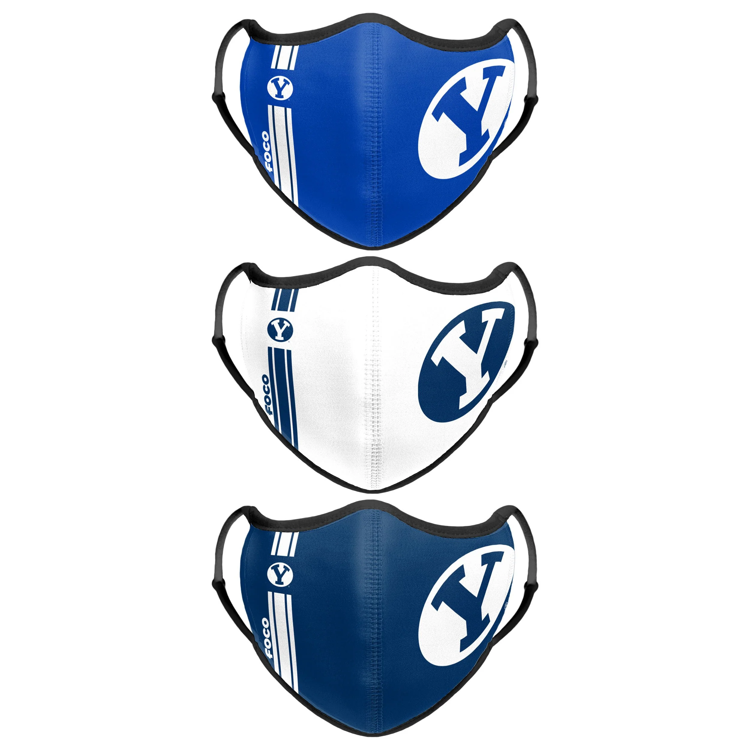 BYU Cougars NCAA Sport 3 Pack Face Cover