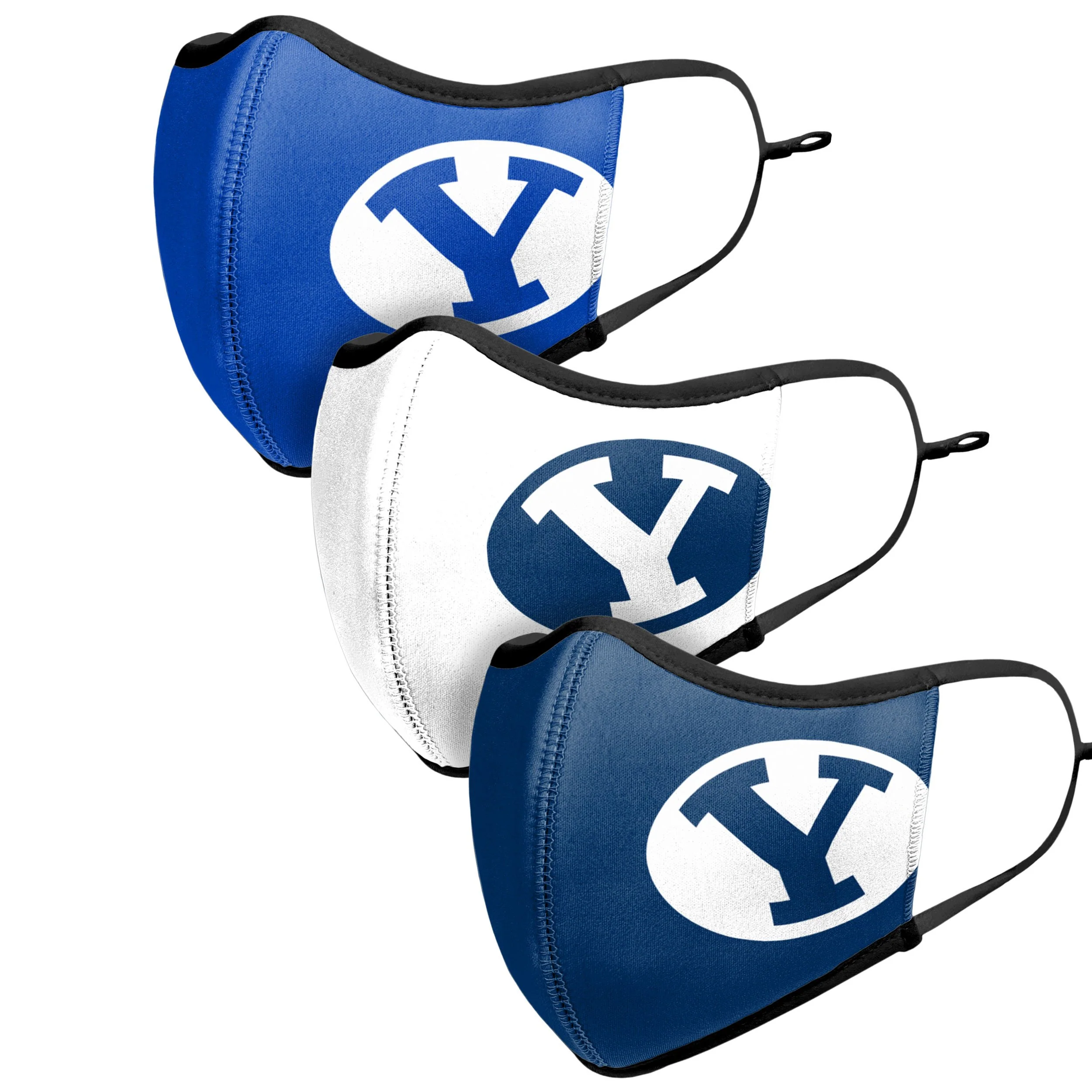 BYU Cougars NCAA Sport 3 Pack Face Cover - Image 4