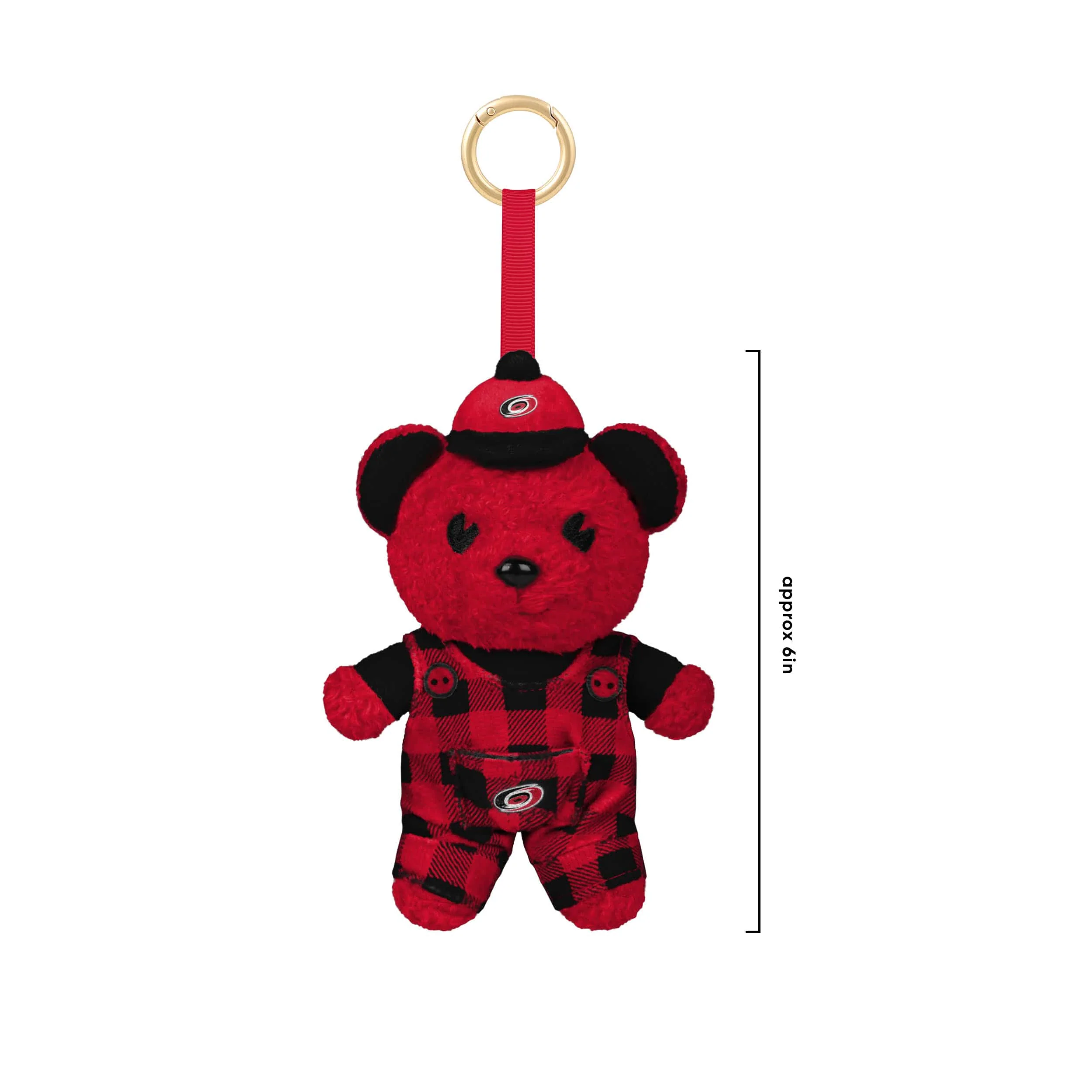 Carolina Hurricanes NHL FOOCOOS Plush Bag Charm Keychain Blind Box Series 1 (PREORDER - SHIPS MID JULY) - Image 3
