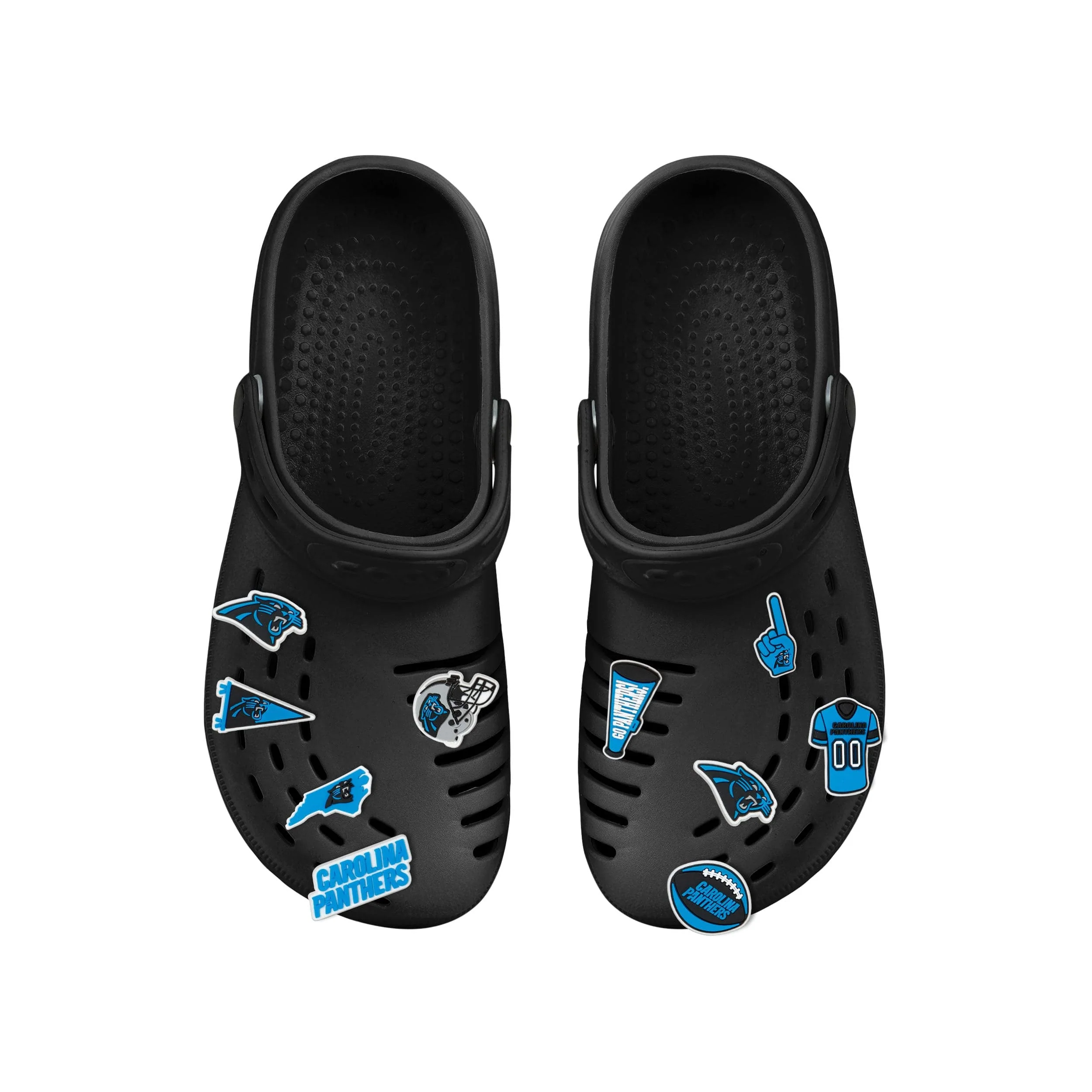 Carolina Panthers NFL 10 Pack Team Clog Charms - Image 4
