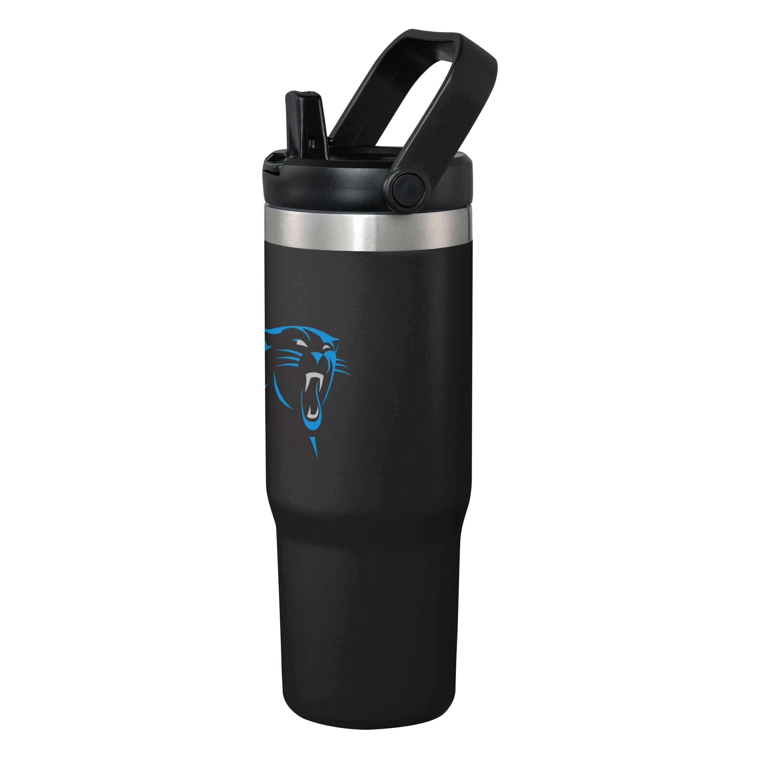 Carolina Panthers NFL 30 oz Straw Tumbler - Image 2