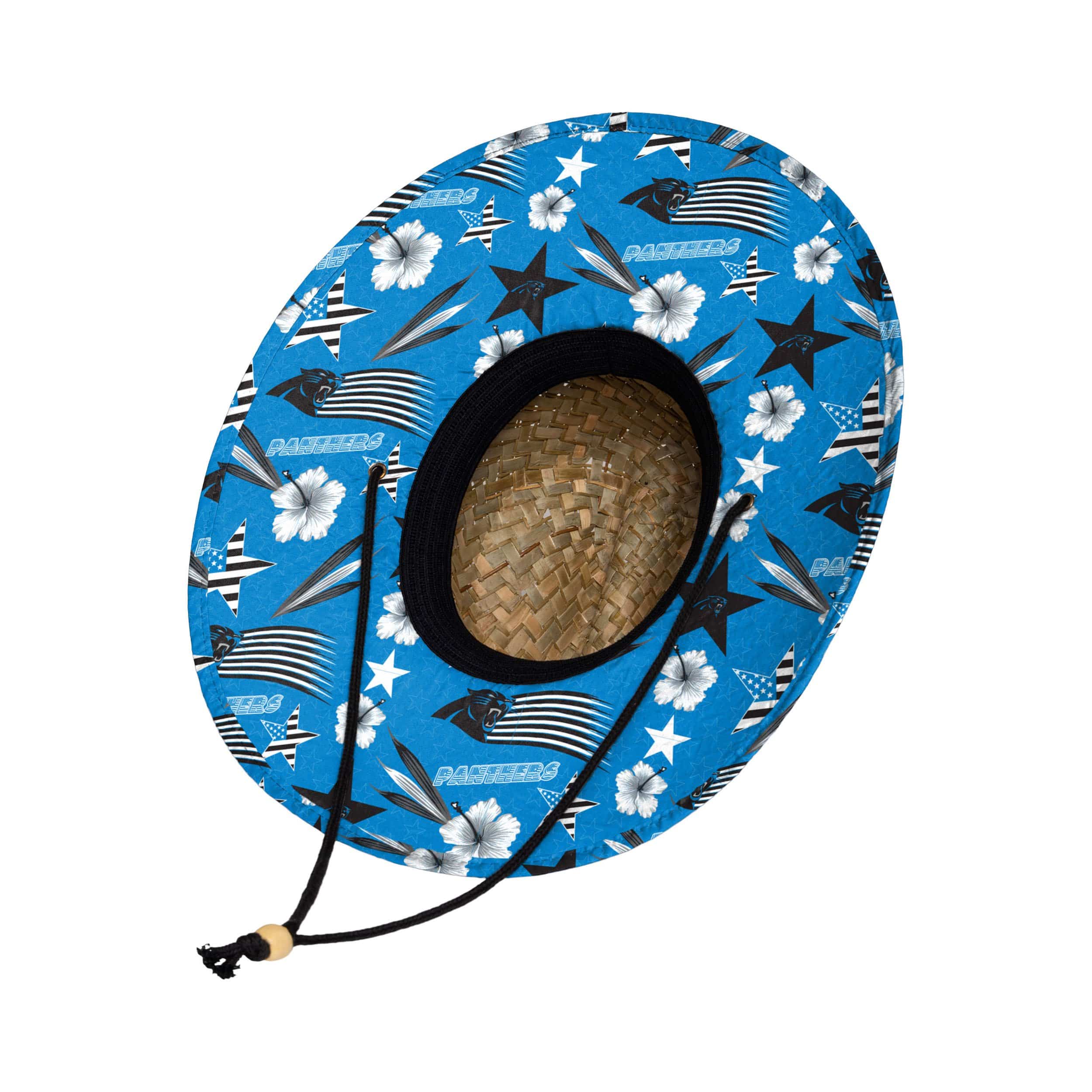 Carolina Panthers NFL Americana Straw Hat - Image 2