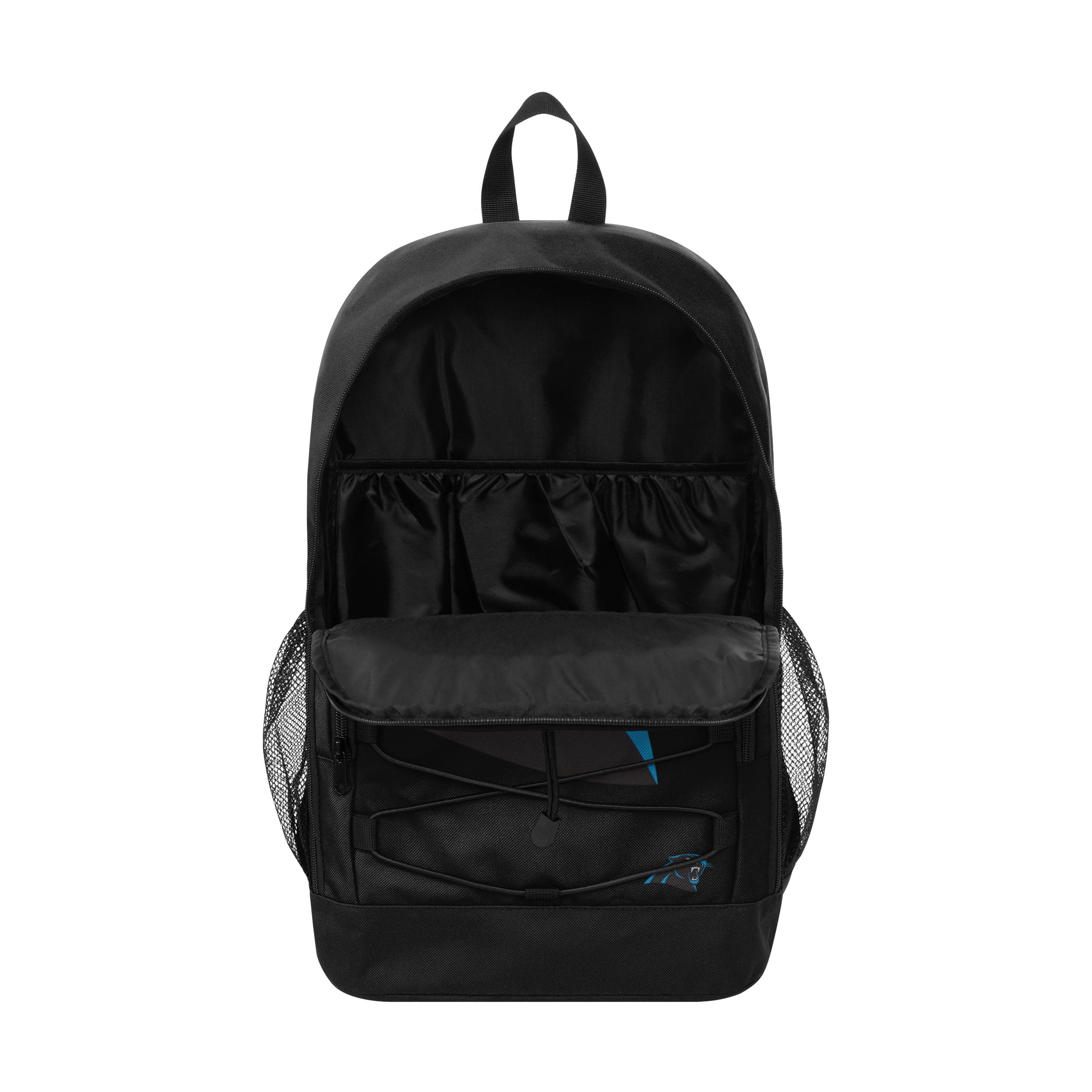 Carolina Panthers NFL Big Logo Bungee Backpack - Image 3