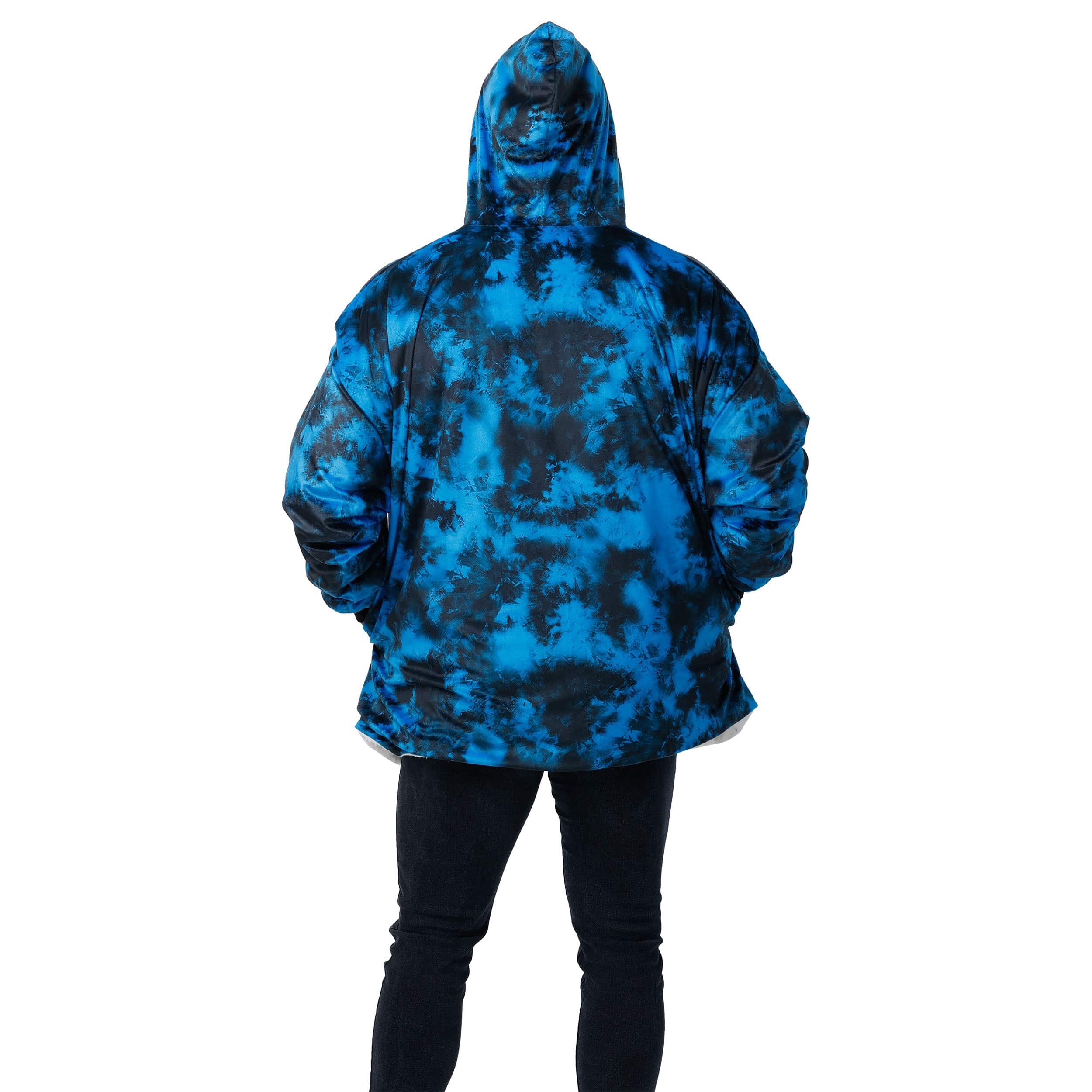 Carolina Panthers NFL Bold Logo Camo Hoodeez - Image 2