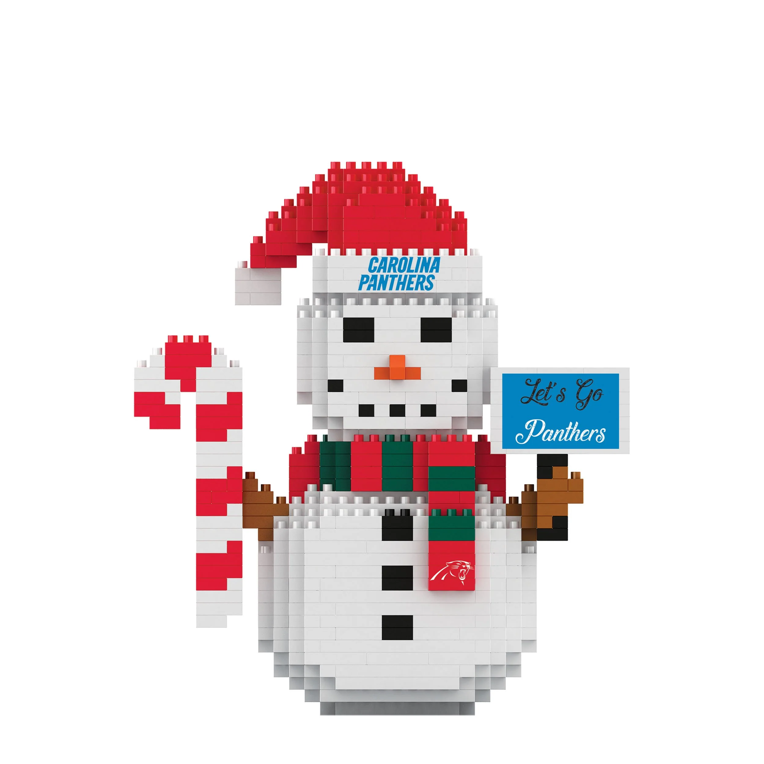 Carolina Panthers NFL BRXLZ Snowman - Image 2
