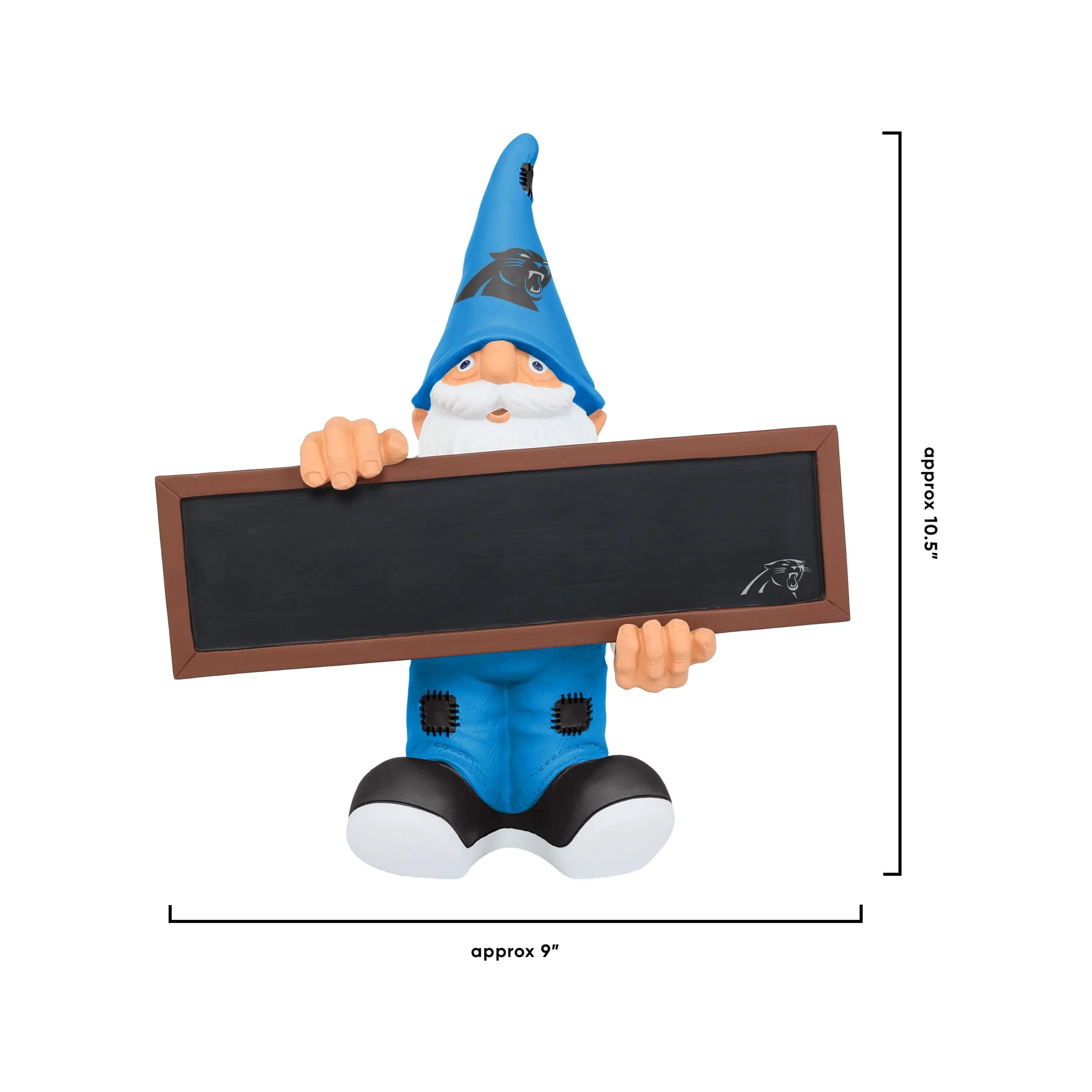 Carolina Panthers NFL Chalkboard Sign Gnome - Image 4