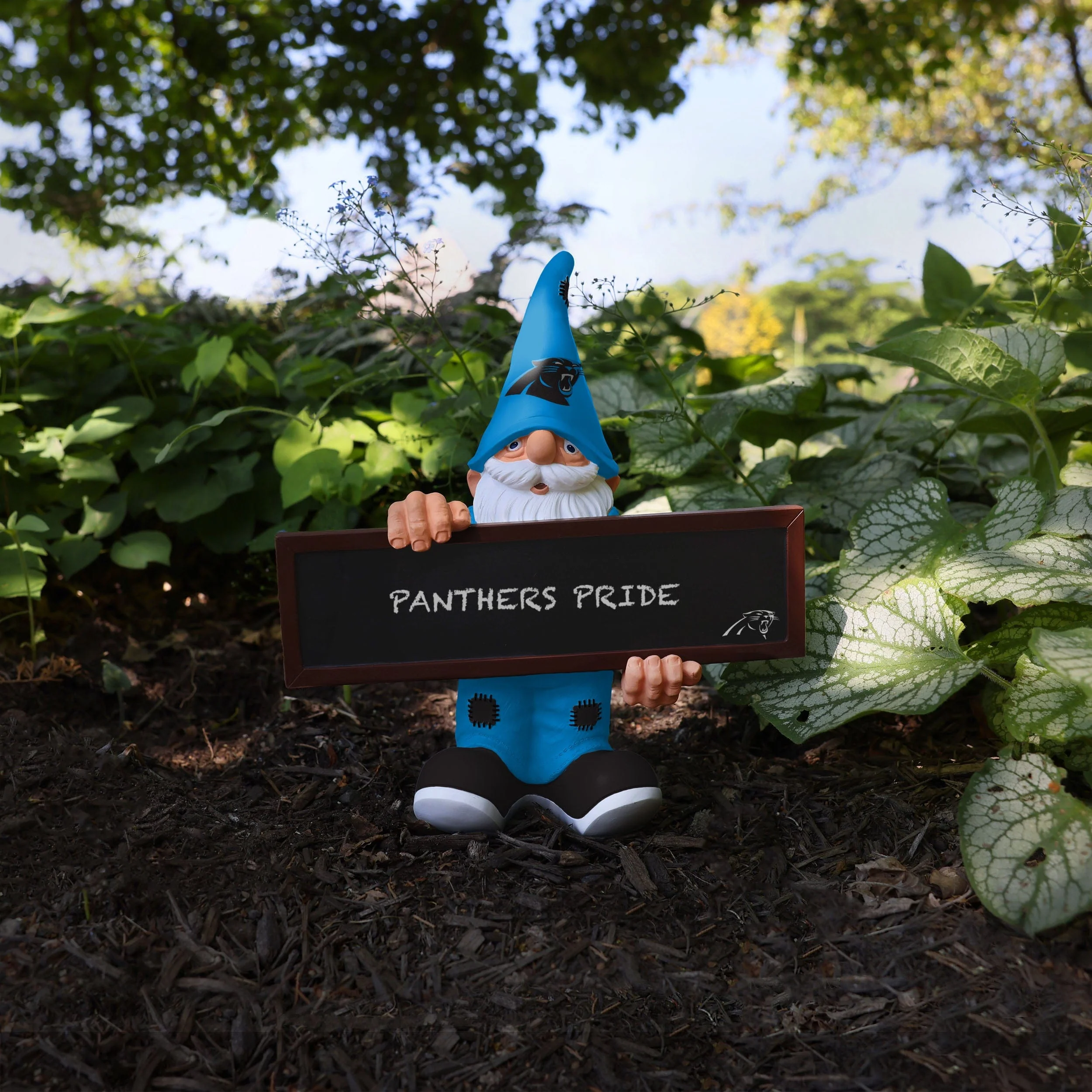 Carolina Panthers NFL Chalkboard Sign Gnome - Image 5