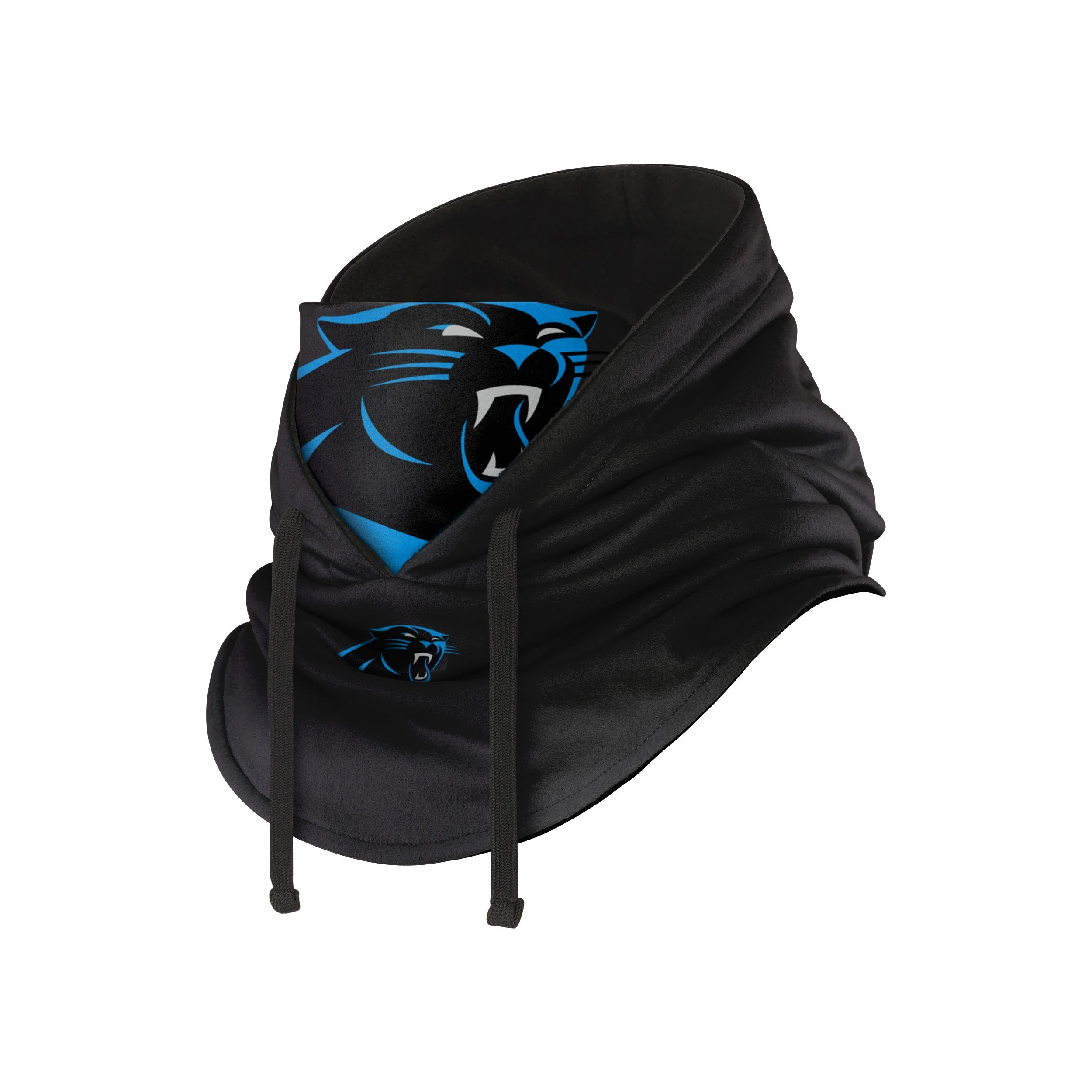 Carolina Panthers NFL Drawstring Hooded Gaiter - Image 2